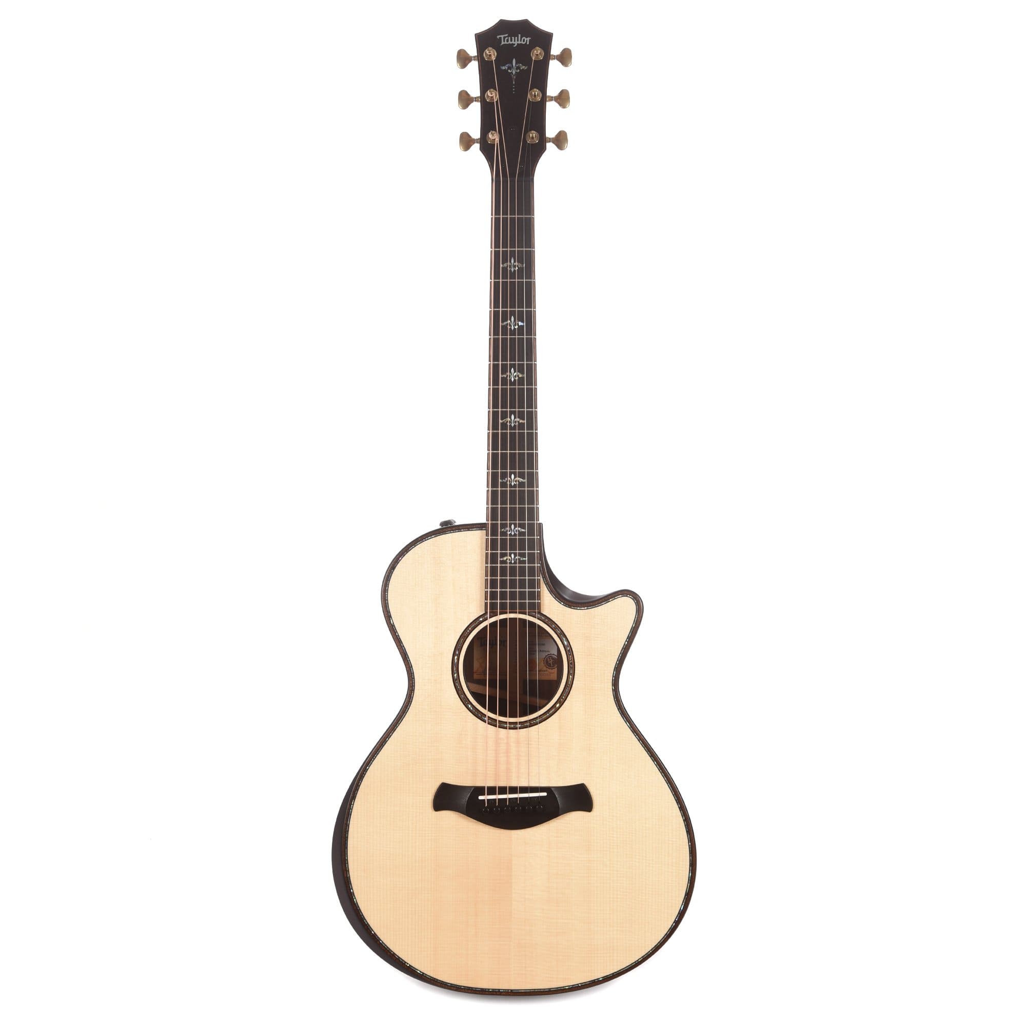Taylor Builder's Edition 912ce Grand Concert Lutz Spruce/Rosewood Natural ES2 Acoustic Guitars / Concert