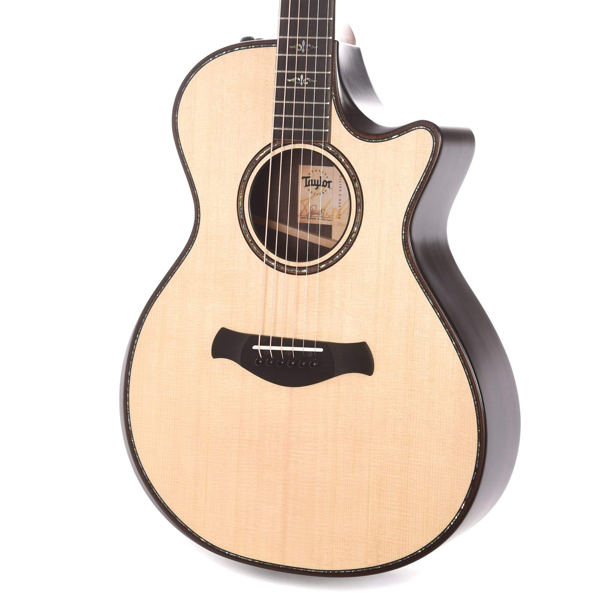 Taylor Builder's Edition 912ce Grand Concert Lutz Spruce/Rosewood Natural ES2 Acoustic Guitars / Concert