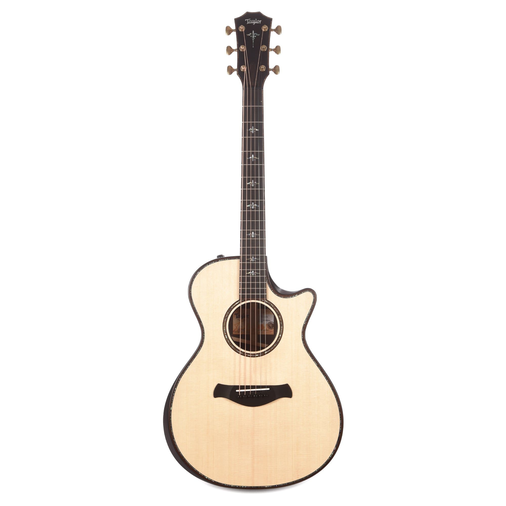 Taylor Builder's Edition 912ce Grand Concert Lutz Spruce/Rosewood Natural ES2 Acoustic Guitars / Concert