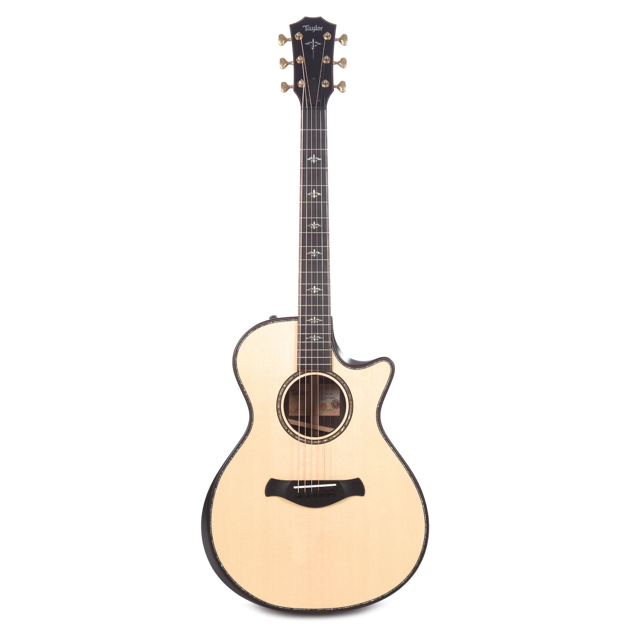 Taylor Builder's Edition 912ce Grand Concert Lutz Spruce/Rosewood Natural ES2 Acoustic Guitars / Concert