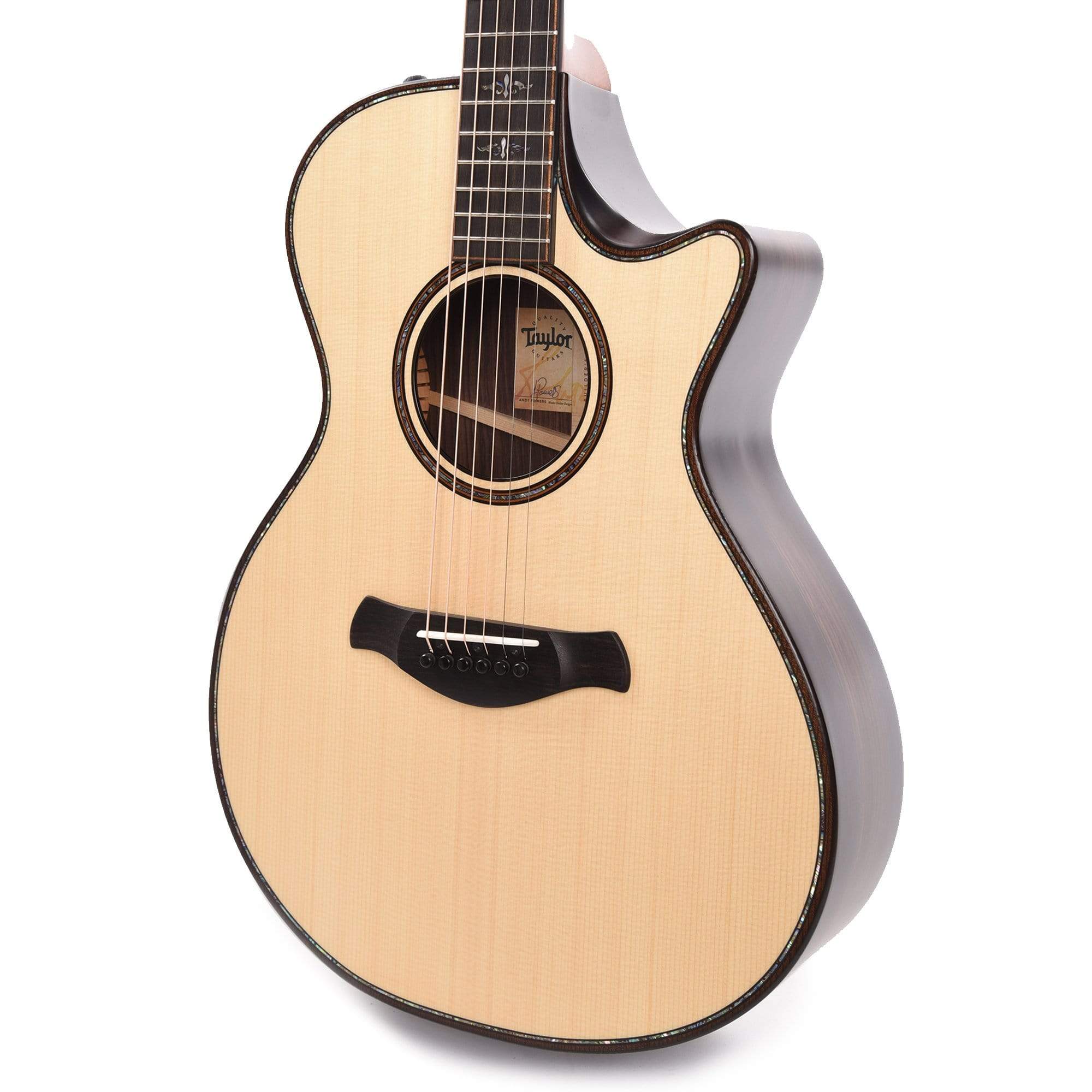 Taylor Builder's Edition 912ce Grand Concert Lutz Spruce/Rosewood Natural ES2 Acoustic Guitars / Concert
