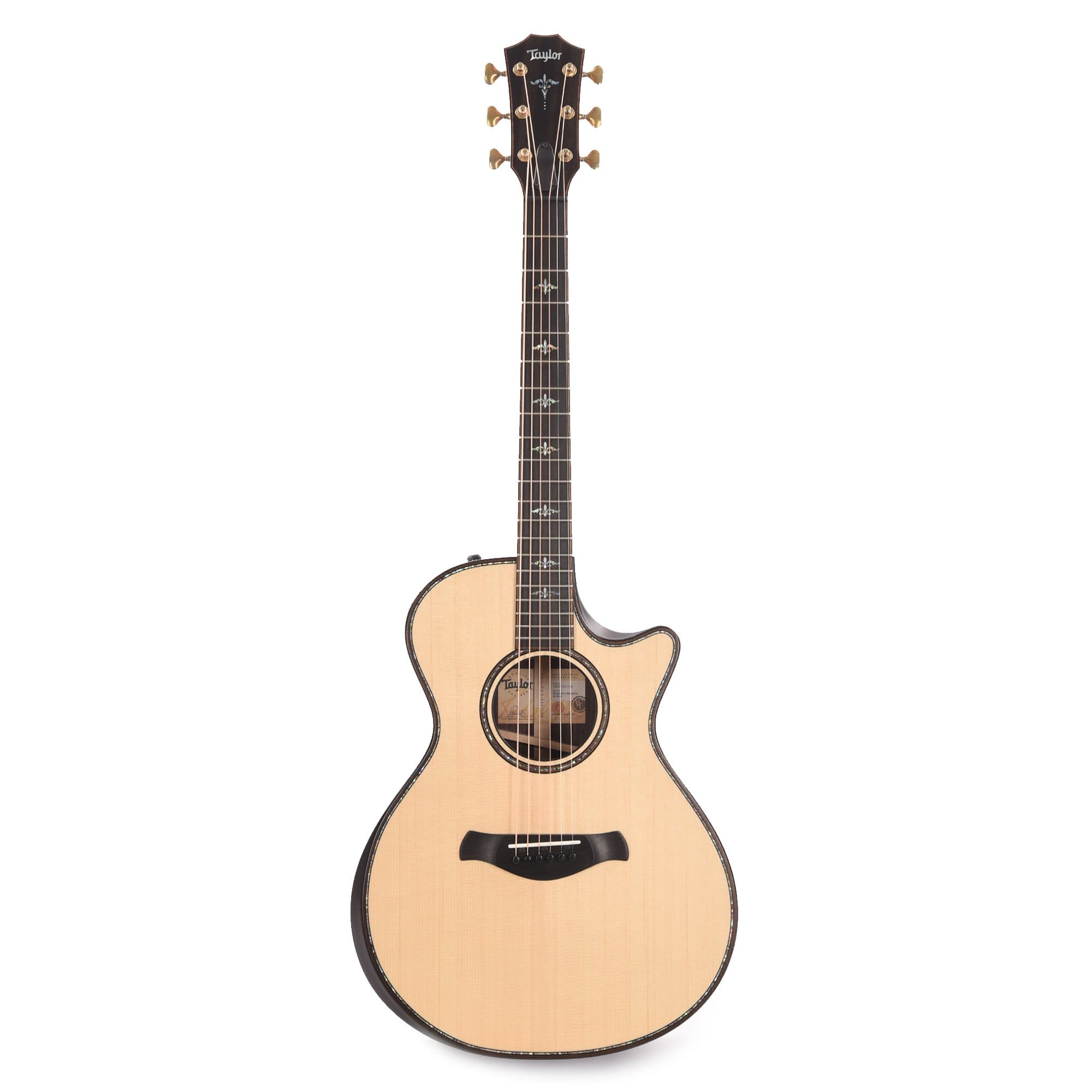 Taylor Builder's Edition 912ce Grand Concert Lutz Spruce/Rosewood Natural ES2 Acoustic Guitars / Concert
