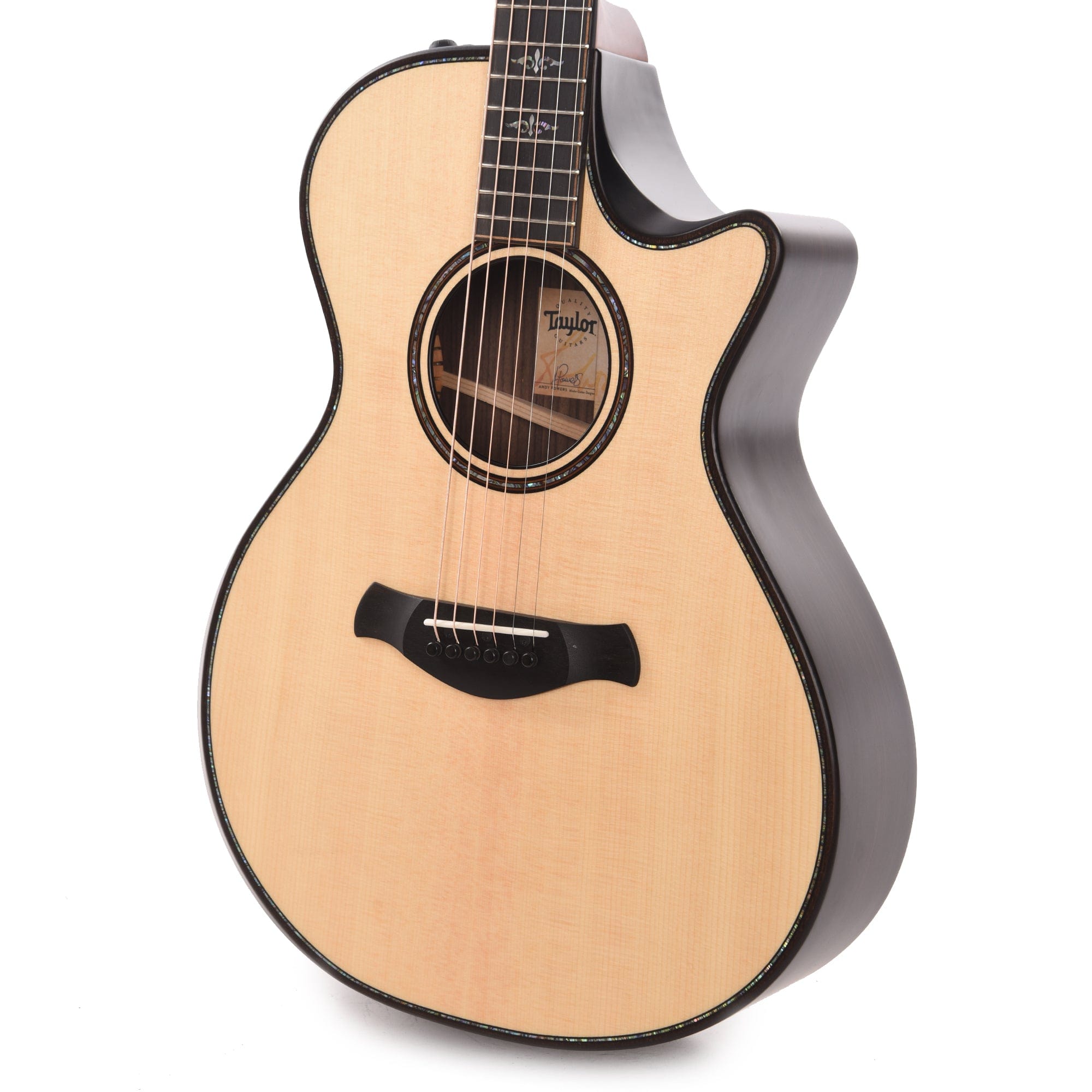Taylor Builder's Edition 912ce Grand Concert Lutz Spruce/Rosewood Natural ES2 Acoustic Guitars / Concert