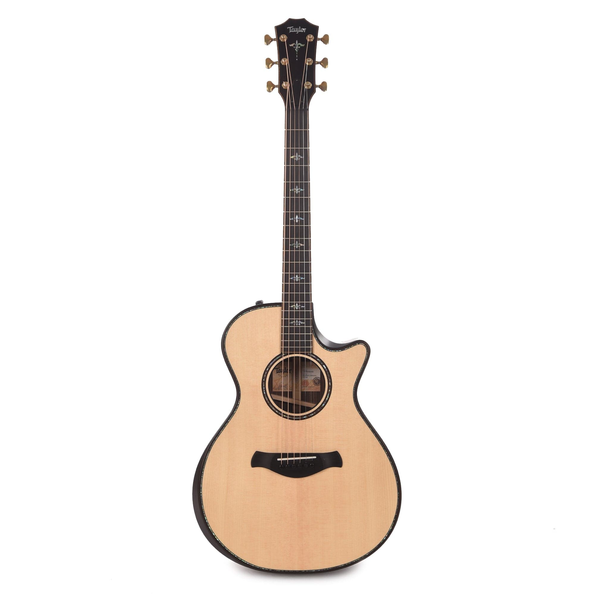 Taylor Builder's Edition 912ce Grand Concert Lutz Spruce/Rosewood Natural ES2 Acoustic Guitars / Concert