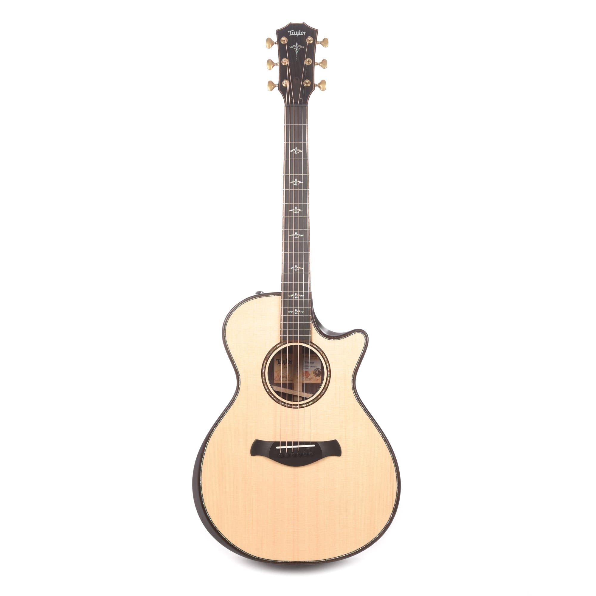 Taylor Builder's Edition 912ce Grand Concert Lutz Spruce/Rosewood Natural ES2 Acoustic Guitars / Concert