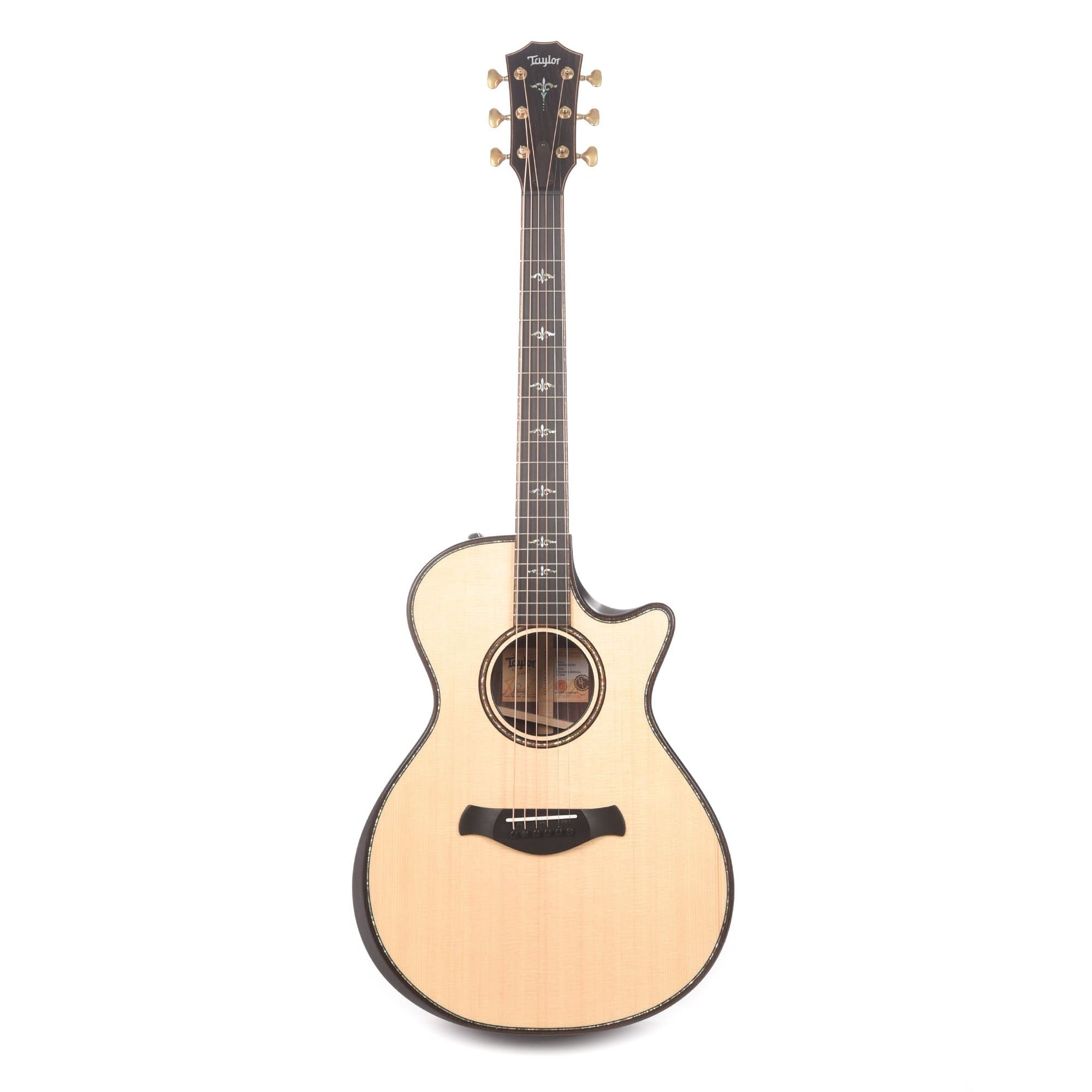 Taylor Builder's Edition 912ce Grand Concert Lutz Spruce/Rosewood Natural ES2 Acoustic Guitars / Concert