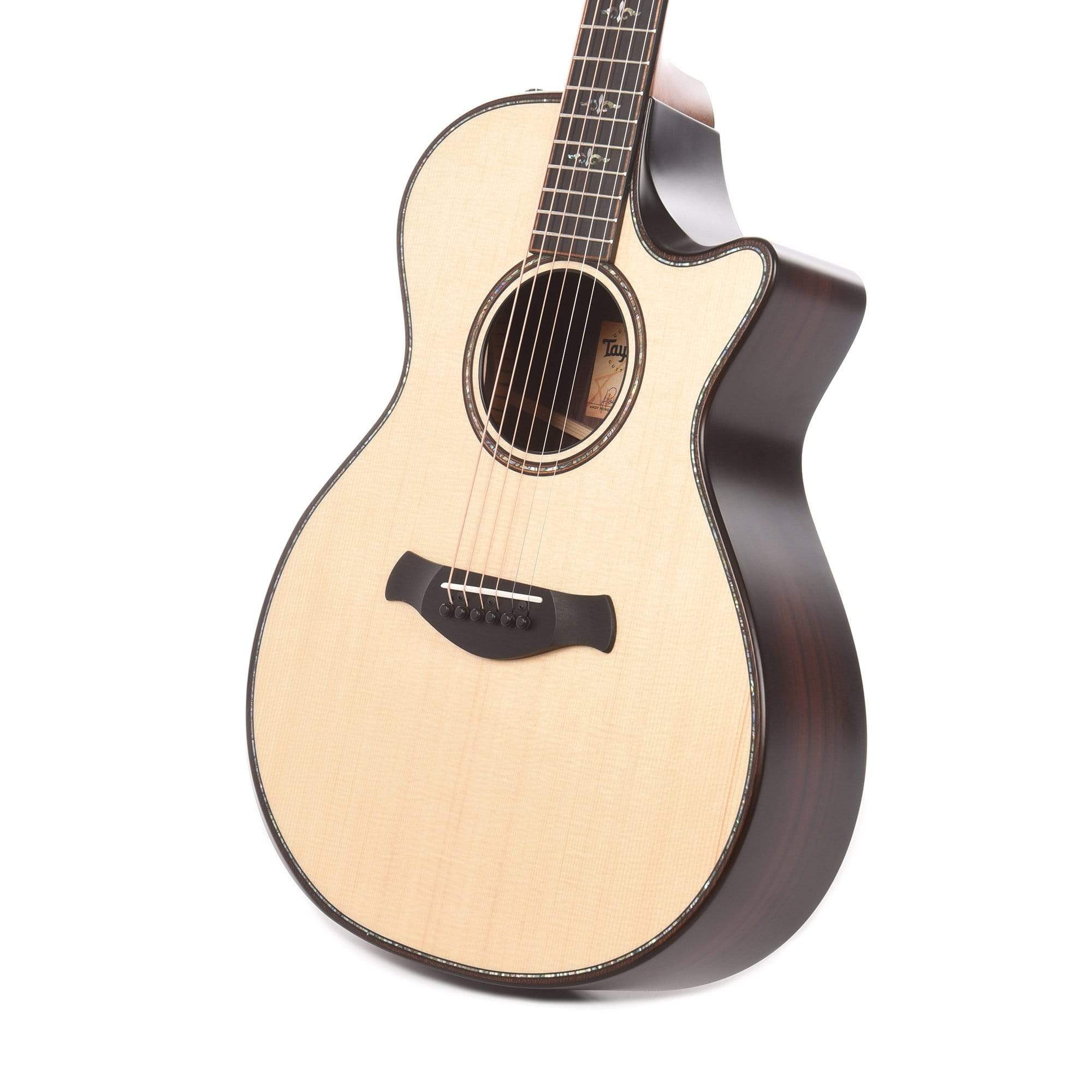 Taylor Builder's Edition 912ce Grand Concert Lutz Spruce/Rosewood Natural ES2 Acoustic Guitars / Concert