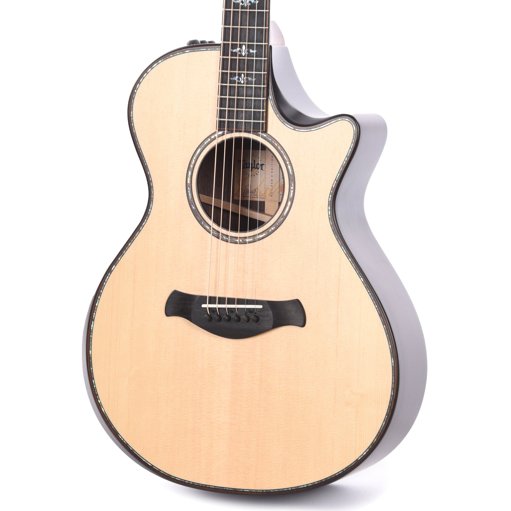 Taylor Builder's Edition 912ce Grand Concert Lutz Spruce/Rosewood Natural ES2 Acoustic Guitars / Concert