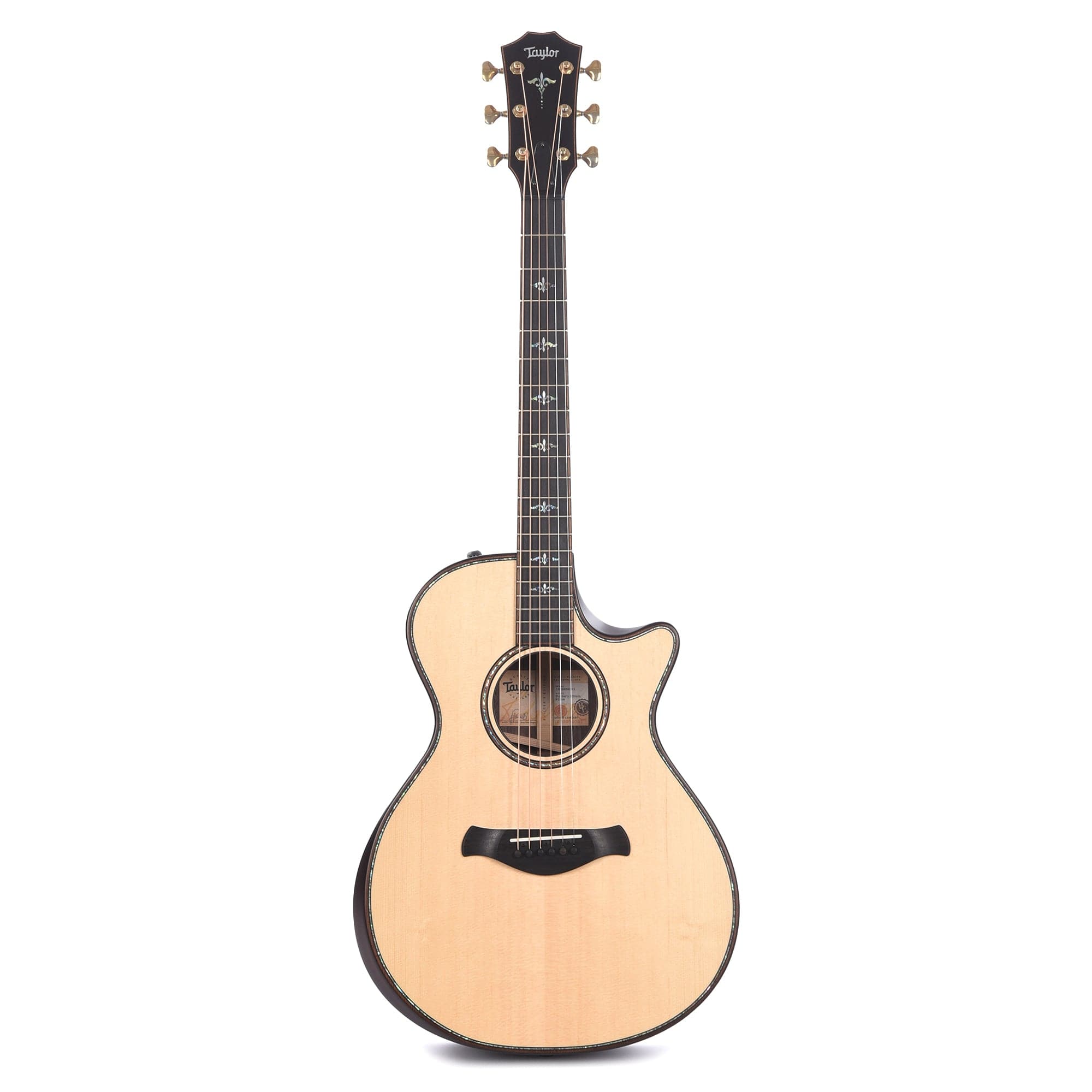 Taylor Builder's Edition 912ce Grand Concert Lutz Spruce/Rosewood Natural ES2 Acoustic Guitars / Concert