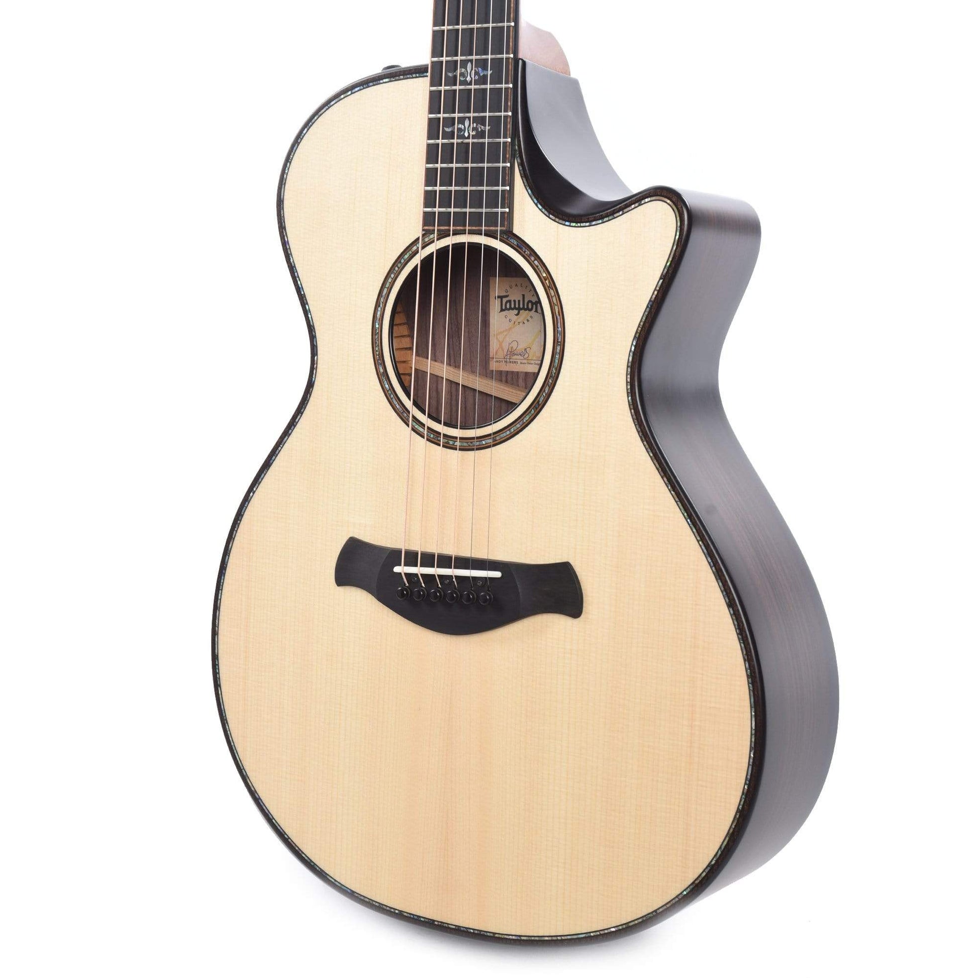 Taylor Builder's Edition 912ce Grand Concert Lutz Spruce/Rosewood Natural ES2 Acoustic Guitars / Concert