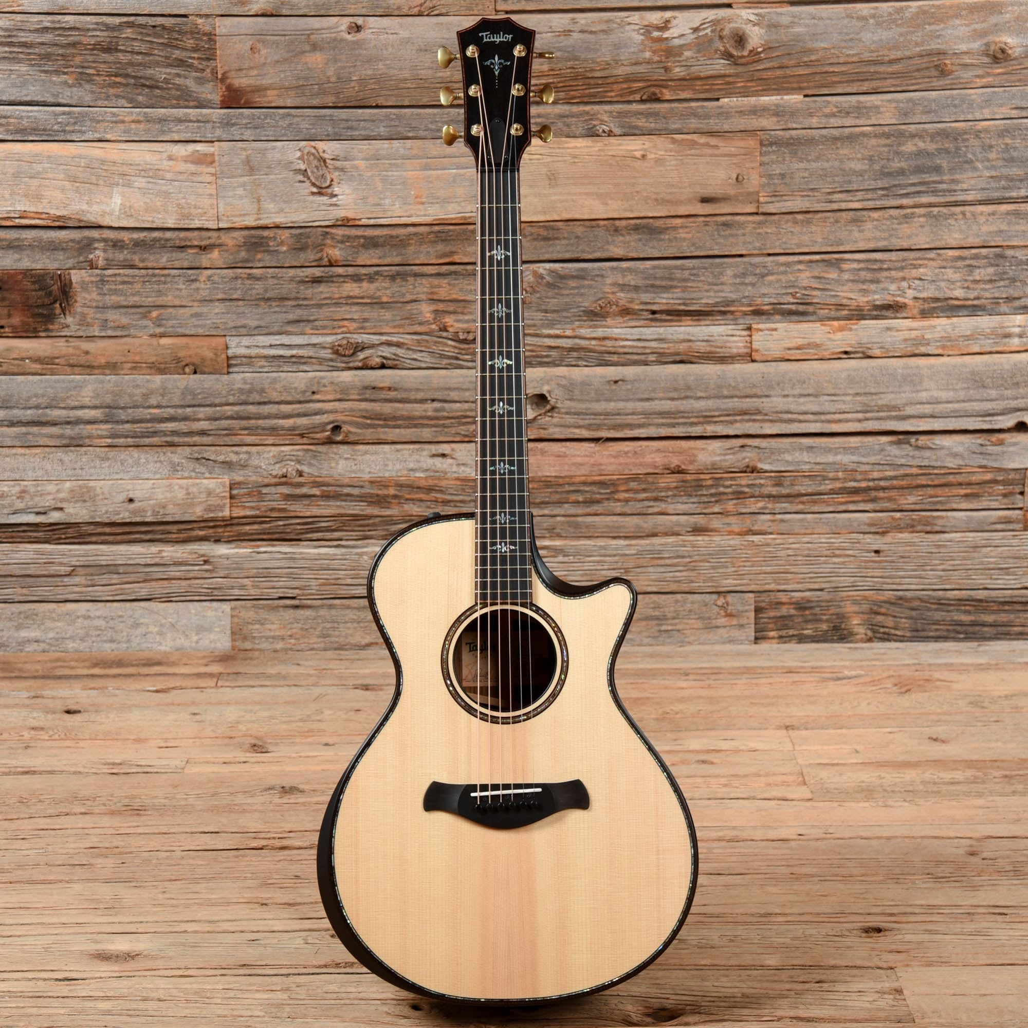 Taylor Builder's Edition 912ce Grand Concert Lutz Spruce/Rosewood Natural ES2 Acoustic Guitars / Concert