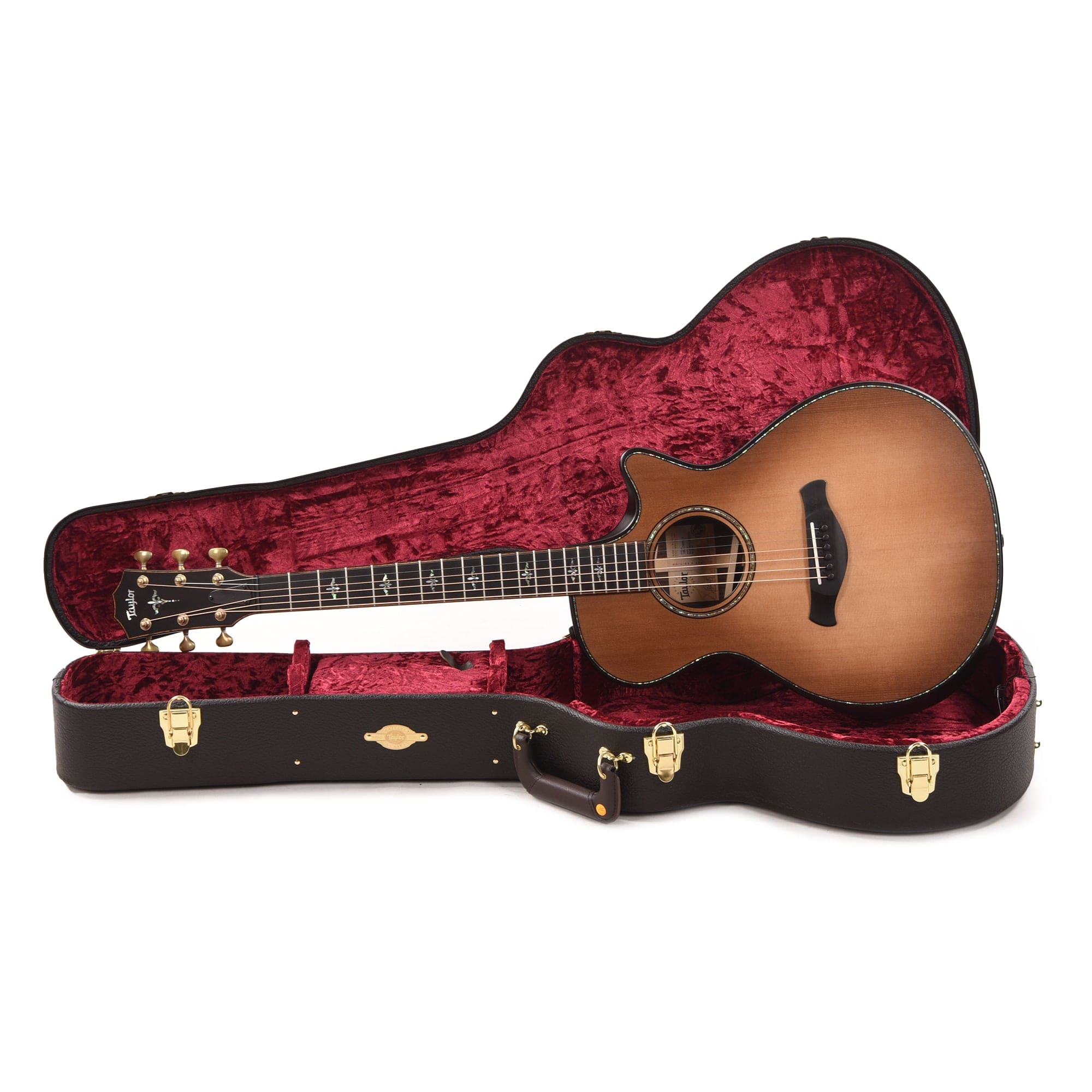 Taylor Builder's Edition 912ce Grand Concert Lutz Spruce/Rosewood Wild Honey Burst ES2 Acoustic Guitars / Concert