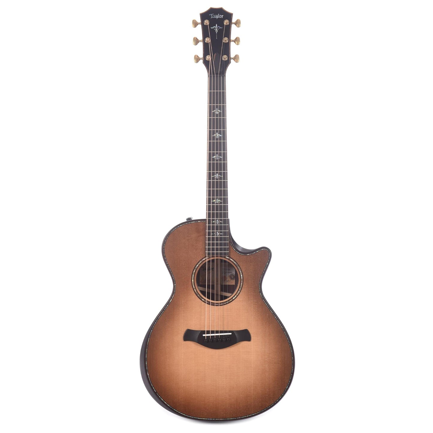 Taylor Builder's Edition 912ce Grand Concert Lutz Spruce/Rosewood Wild Honey Burst ES2 Acoustic Guitars / Concert