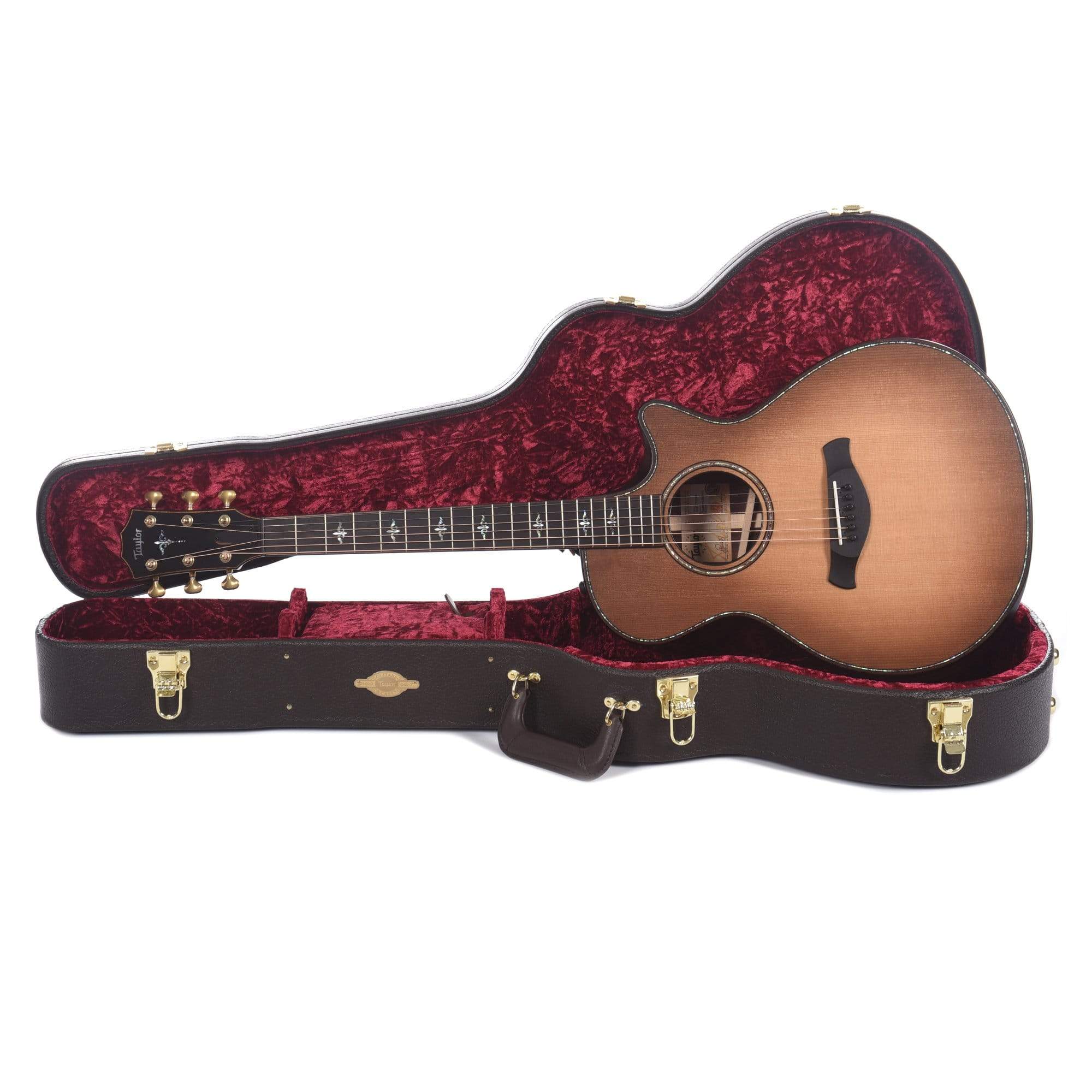 Taylor Builder's Edition 912ce Grand Concert Lutz Spruce/Rosewood Wild Honey Burst ES2 Acoustic Guitars / Concert