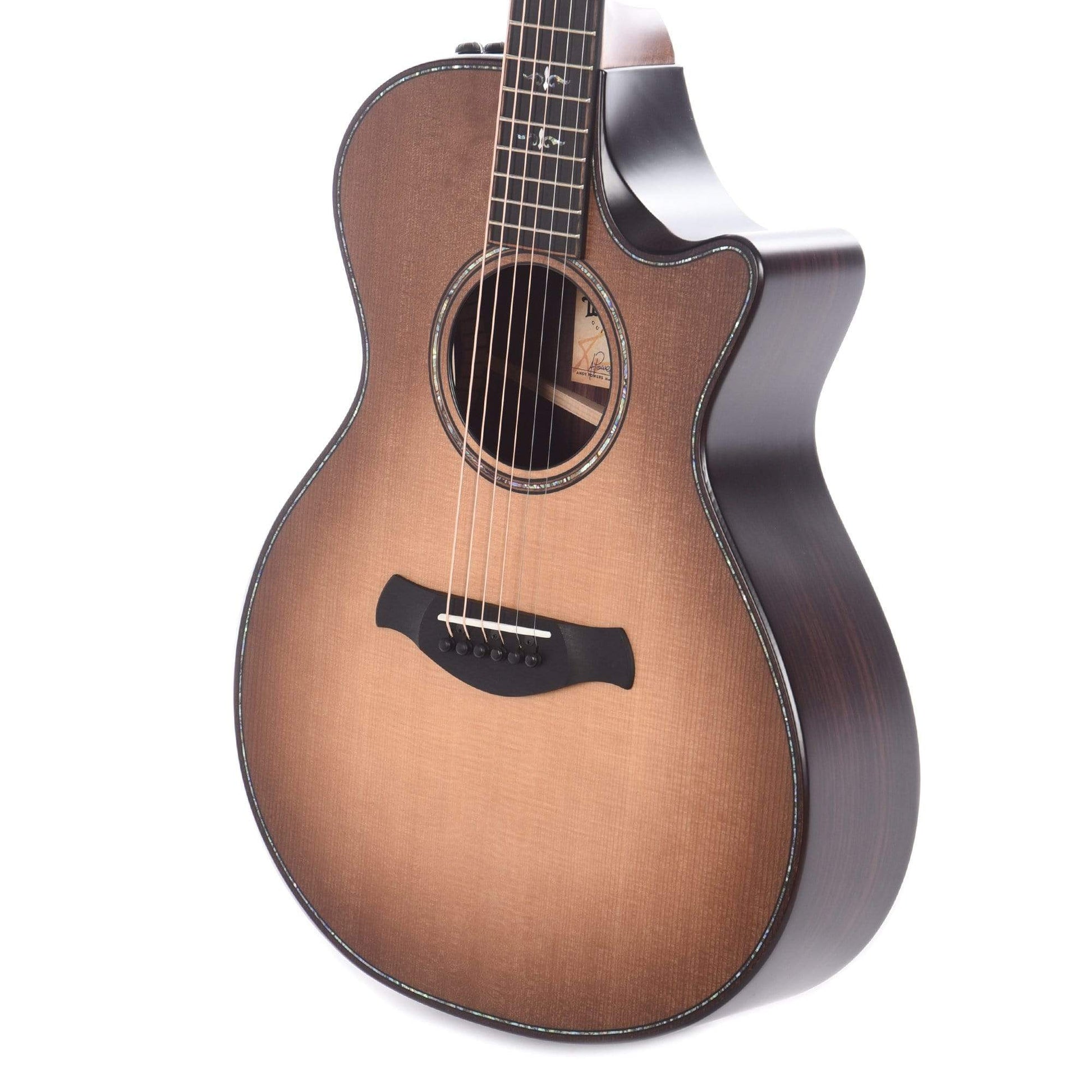 Taylor Builder's Edition 912ce Grand Concert Lutz Spruce/Rosewood Wild Honey Burst ES2 Acoustic Guitars / Concert