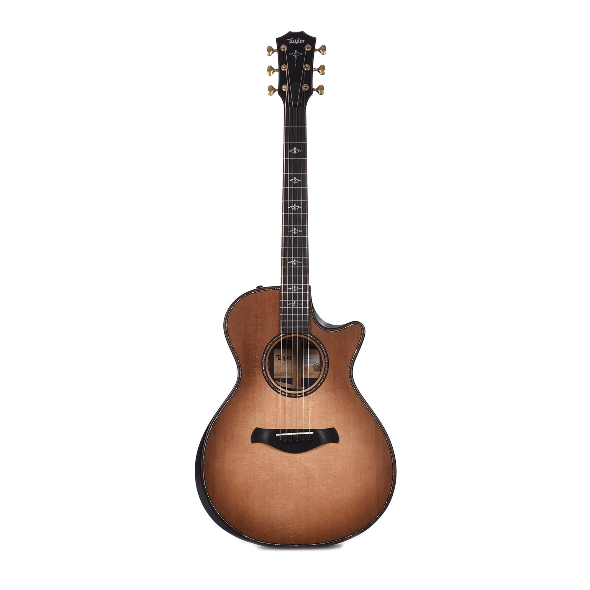 Taylor Builder's Edition 912ce Grand Concert Lutz Spruce/Rosewood Wild Honey Burst ES2 Acoustic Guitars / Concert