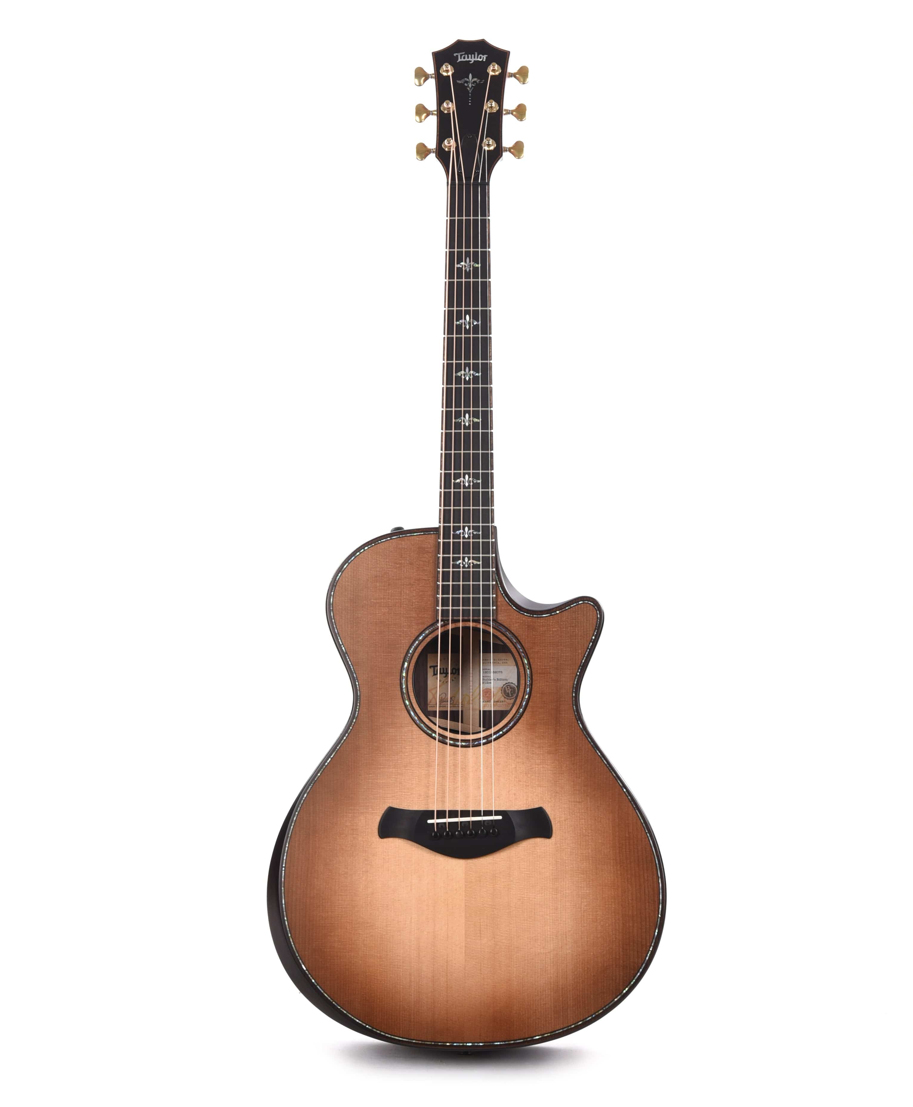 Taylor Builder's Edition 912ce Grand Concert Lutz Spruce/Rosewood Wild Honey Burst ES2 Acoustic Guitars / Concert