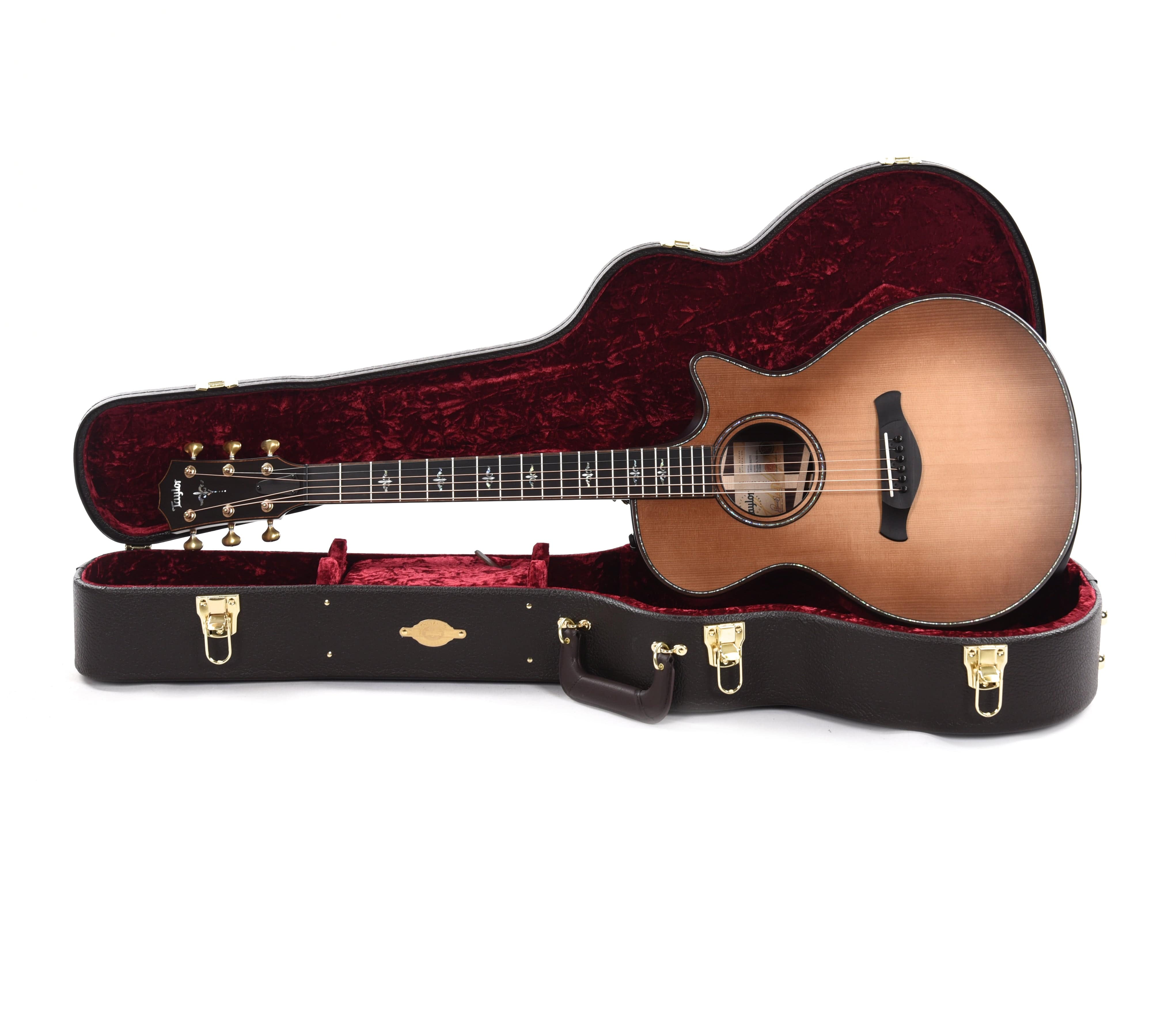 Taylor Builder's Edition 912ce Grand Concert Lutz Spruce/Rosewood Wild Honey Burst ES2 Acoustic Guitars / Concert