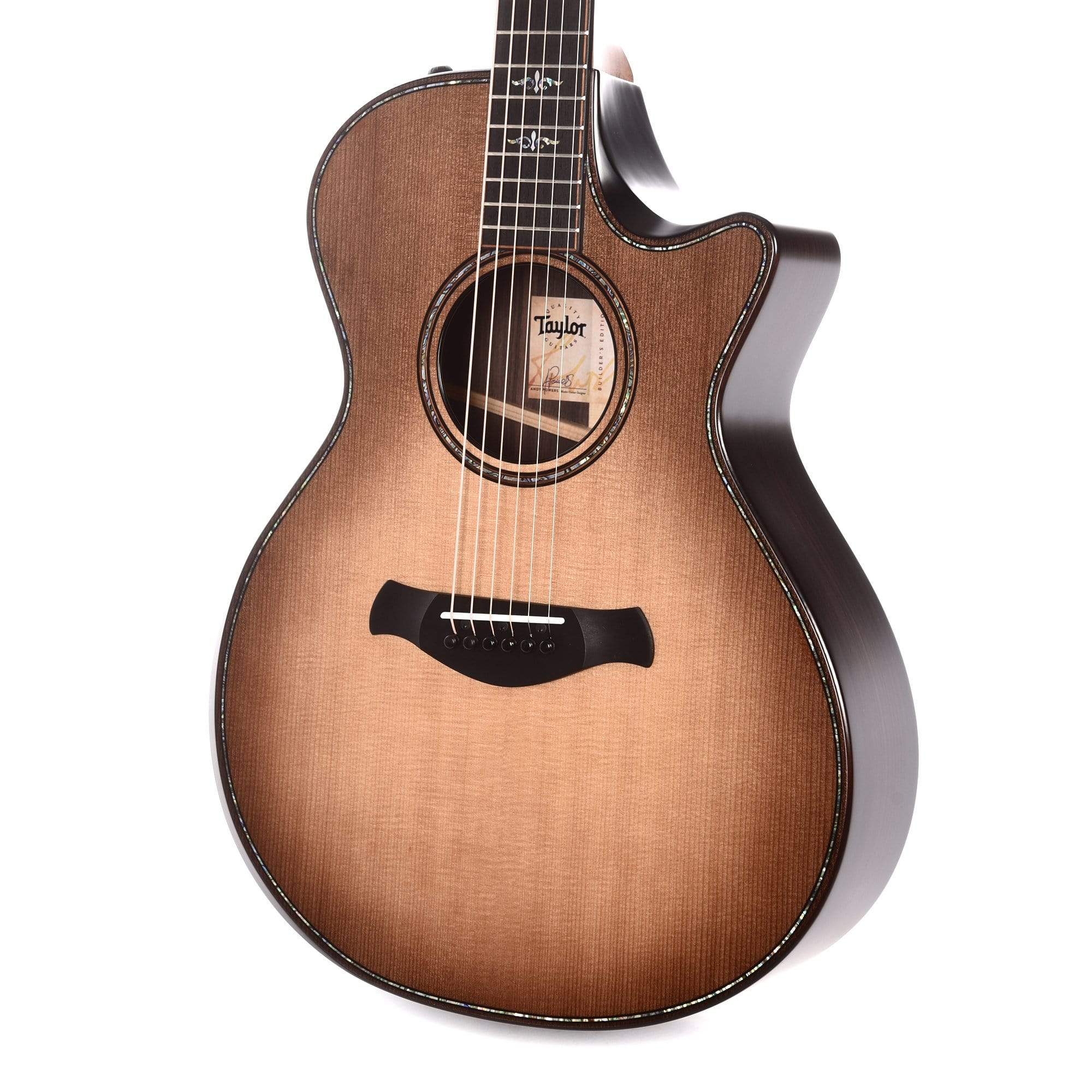 Taylor Builder's Edition 912ce Grand Concert Lutz Spruce/Rosewood Wild Honey Burst ES2 Acoustic Guitars / Concert