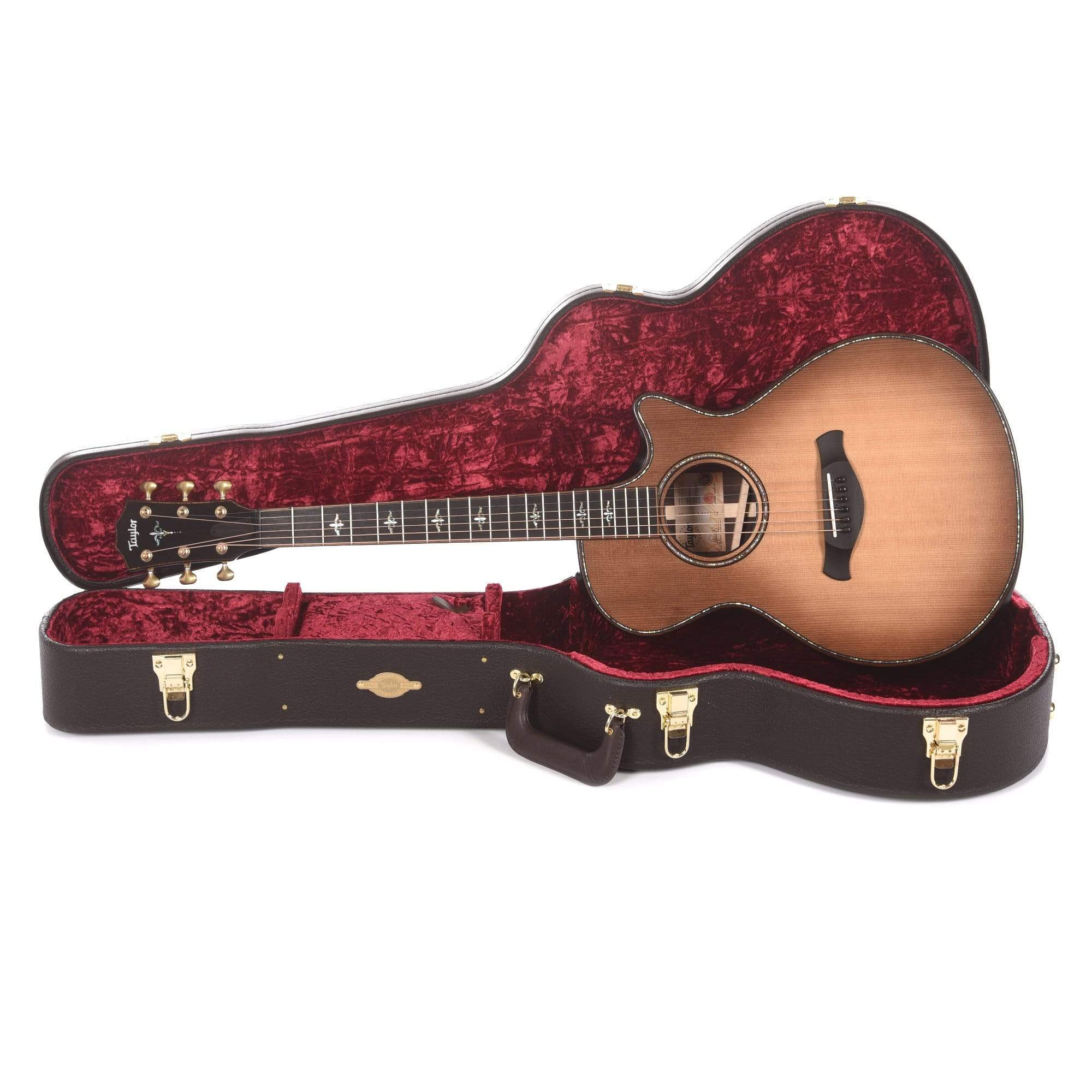Taylor Builder's Edition 912ce Grand Concert Lutz Spruce/Rosewood Wild Honey Burst ES2 Acoustic Guitars / Concert