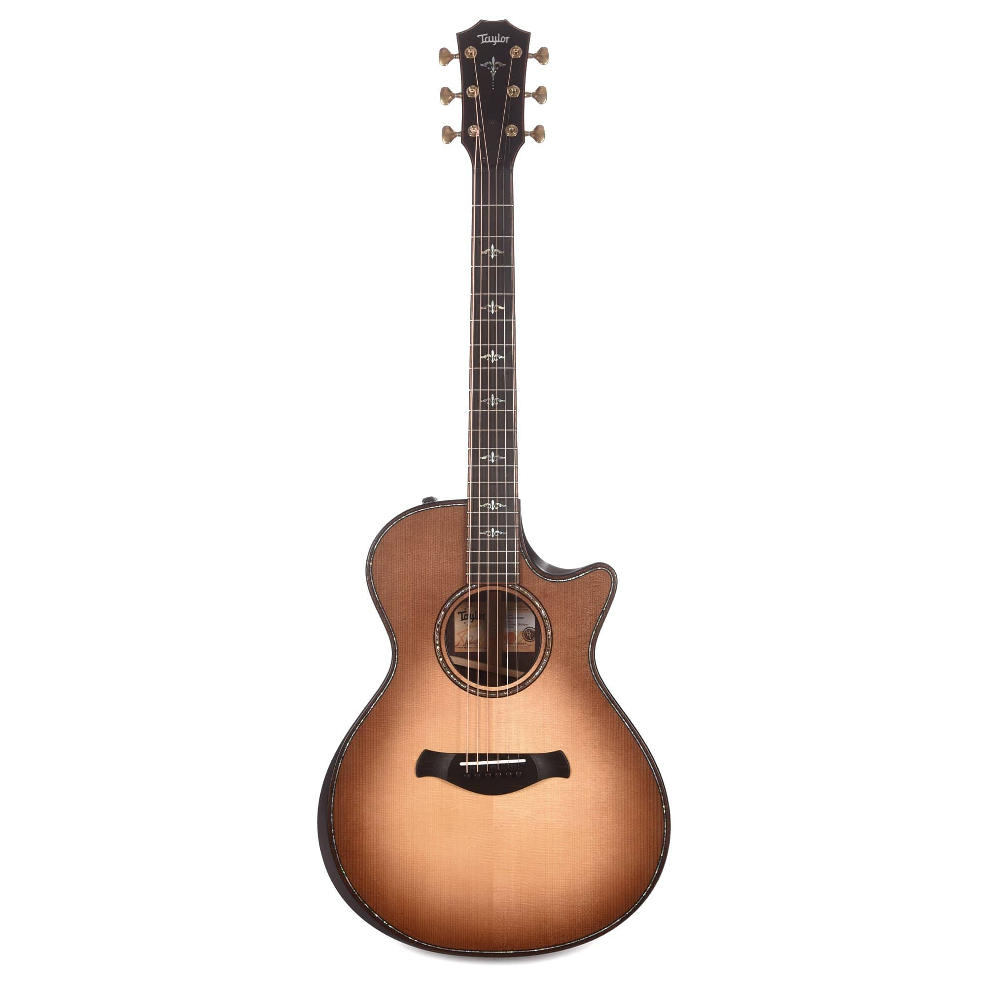 Taylor Builder's Edition 912ce Grand Concert Lutz Spruce/Rosewood Wild Honey Burst ES2 Acoustic Guitars / Concert