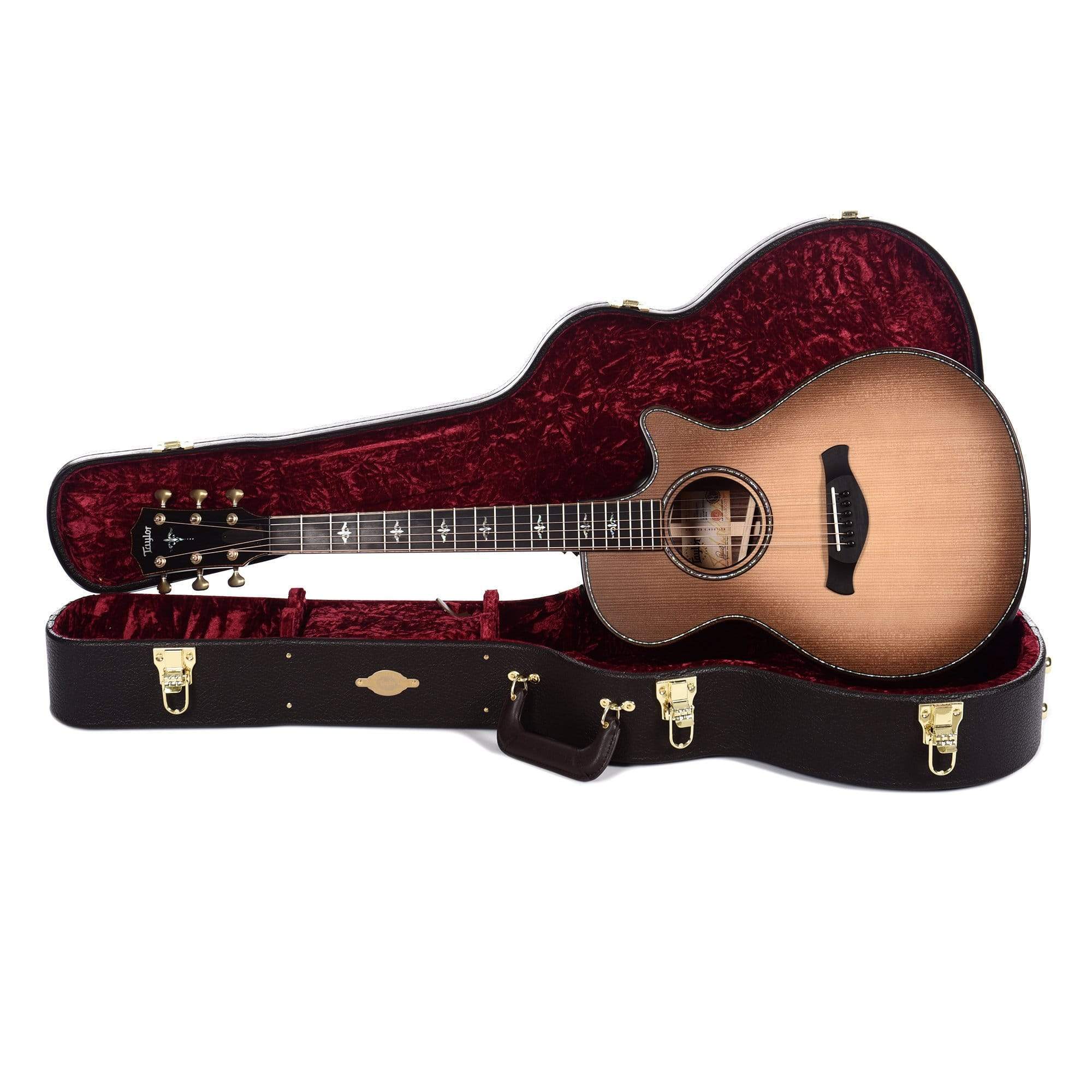 Taylor Builder's Edition 912ce Grand Concert Lutz Spruce/Rosewood Wild Honey Burst ES2 Acoustic Guitars / Concert