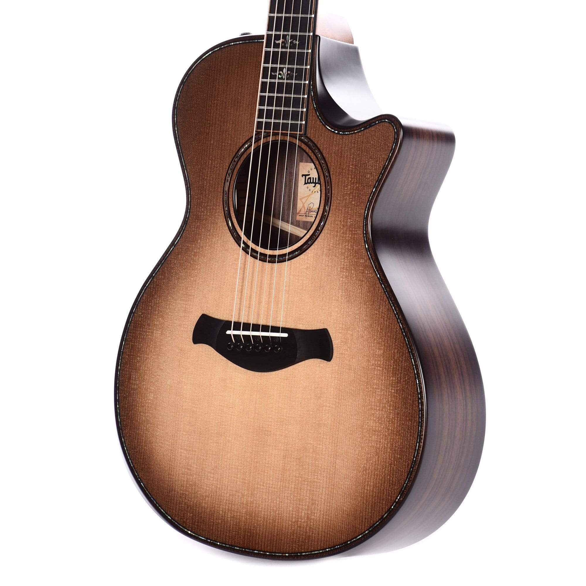 Taylor Builder's Edition 912ce Grand Concert Lutz Spruce/Rosewood Wild Honey Burst ES2 Acoustic Guitars / Concert