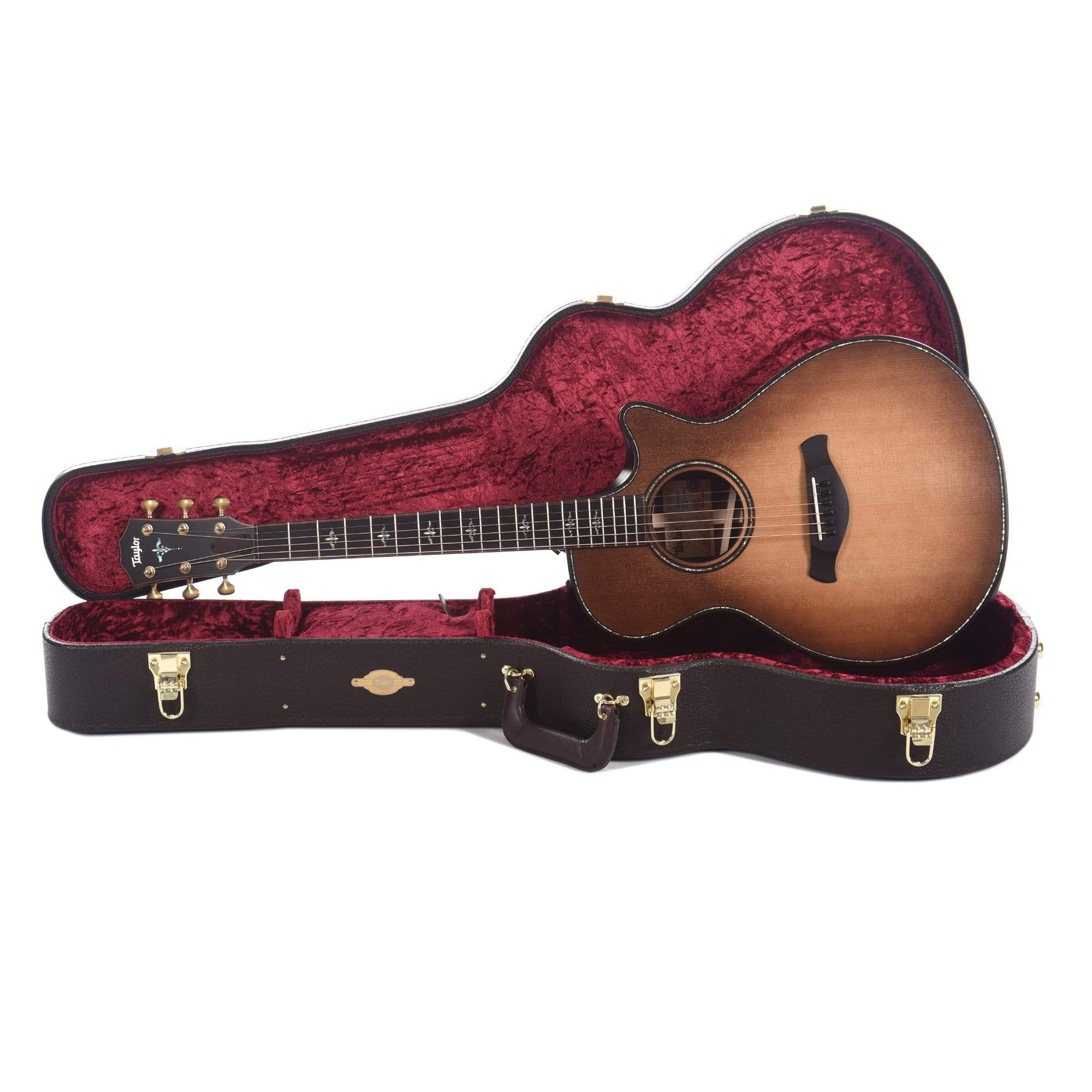 Taylor Builder's Edition 912ce Grand Concert Lutz Spruce/Rosewood Wild Honey Burst ES2 Acoustic Guitars / Concert