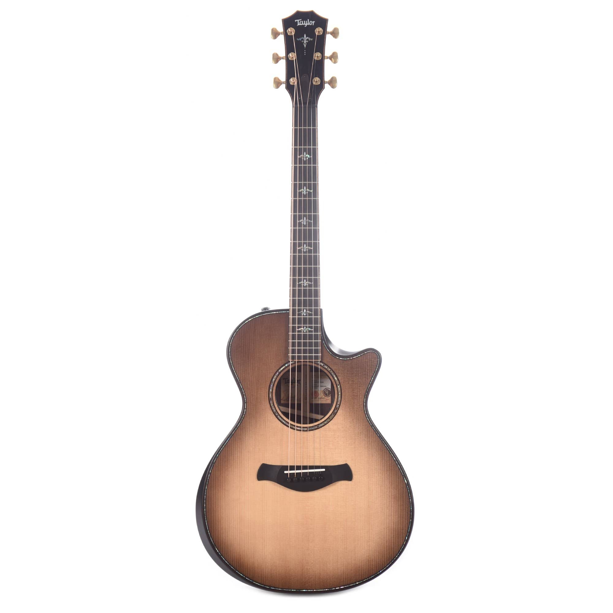 Taylor Builder's Edition 912ce Grand Concert Lutz Spruce/Rosewood Wild Honey Burst ES2 Acoustic Guitars / Concert