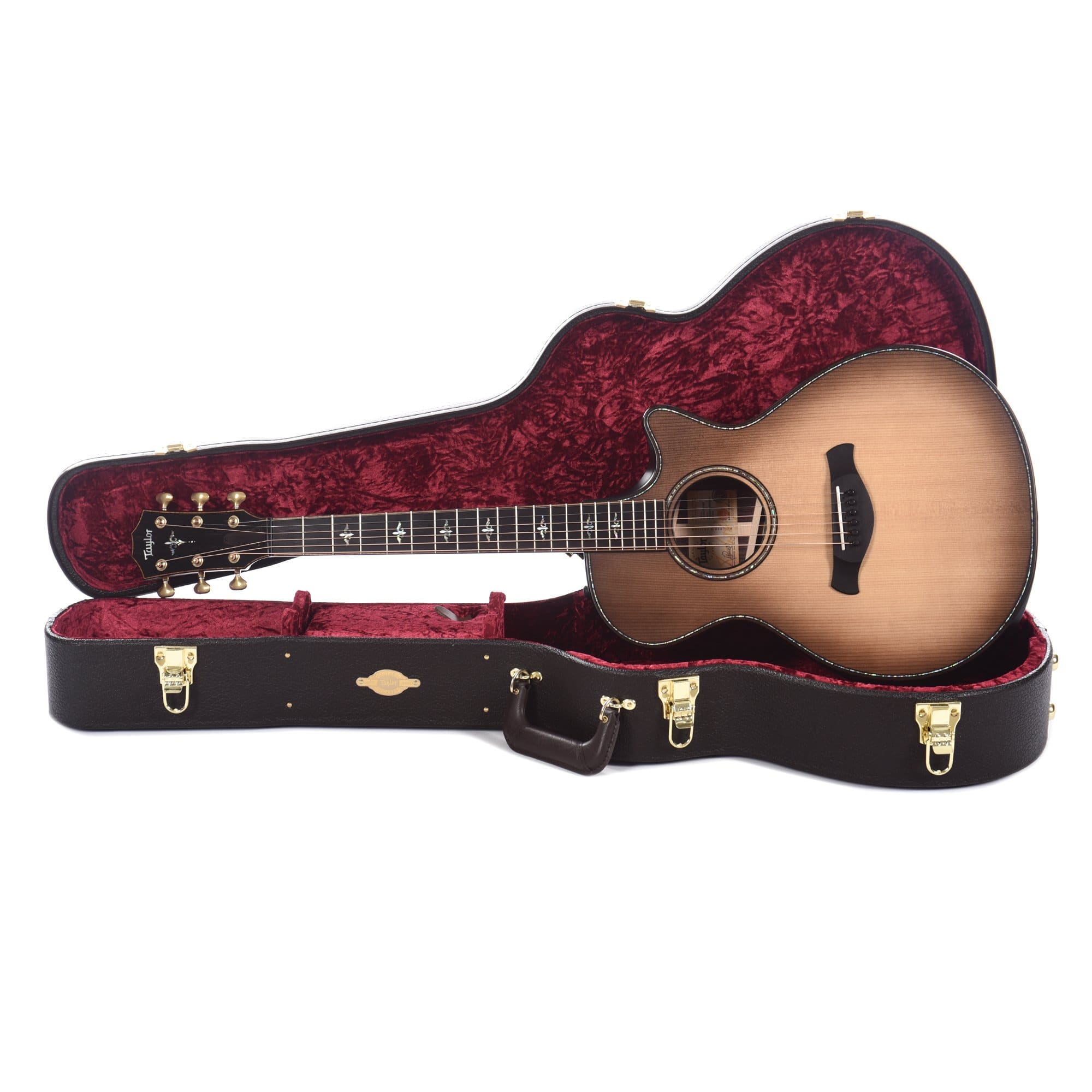 Taylor Builder's Edition 912ce Grand Concert Lutz Spruce/Rosewood Wild Honey Burst ES2 Acoustic Guitars / Concert