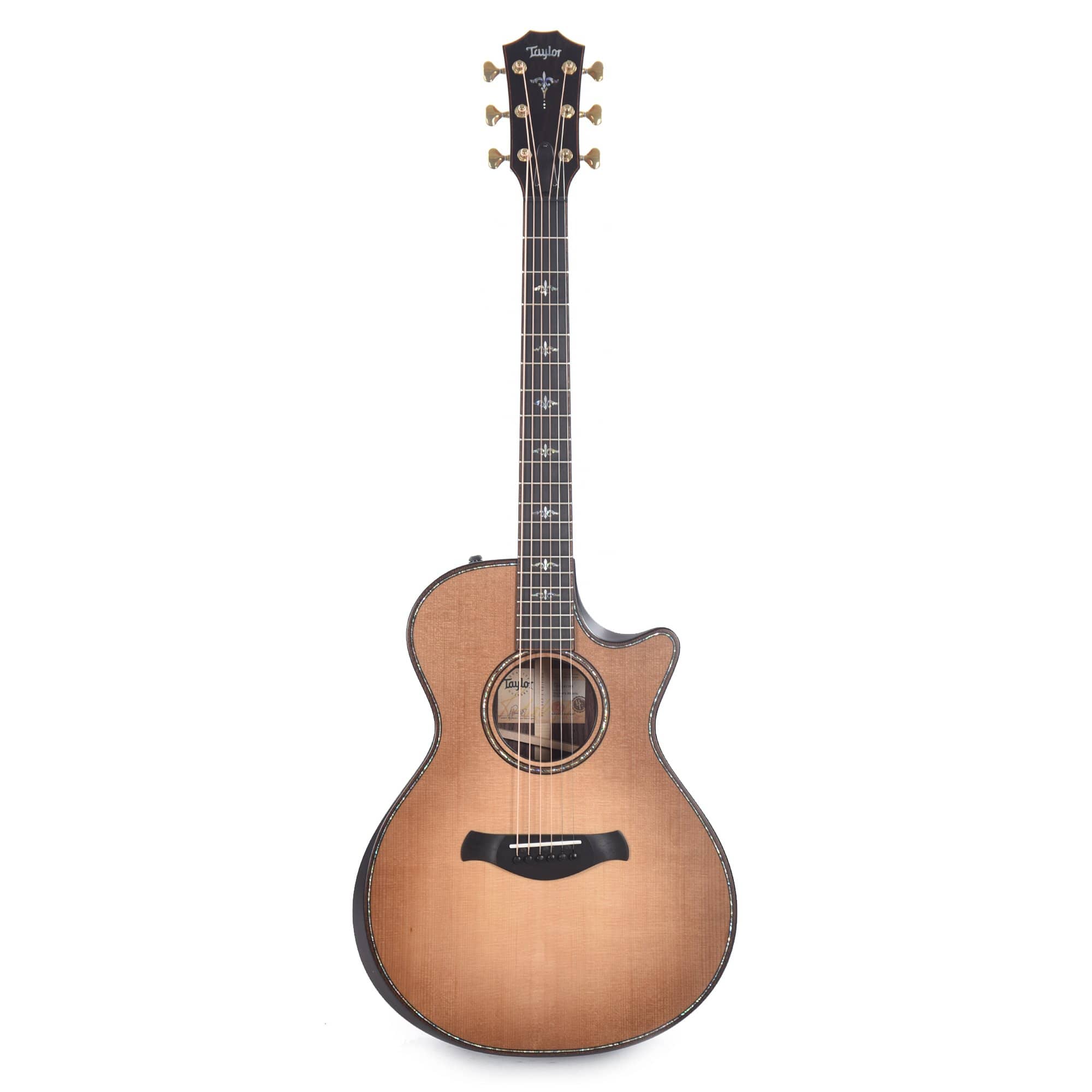 Taylor Builder's Edition 912ce Grand Concert Lutz Spruce/Rosewood Wild Honey Burst ES2 Acoustic Guitars / Concert