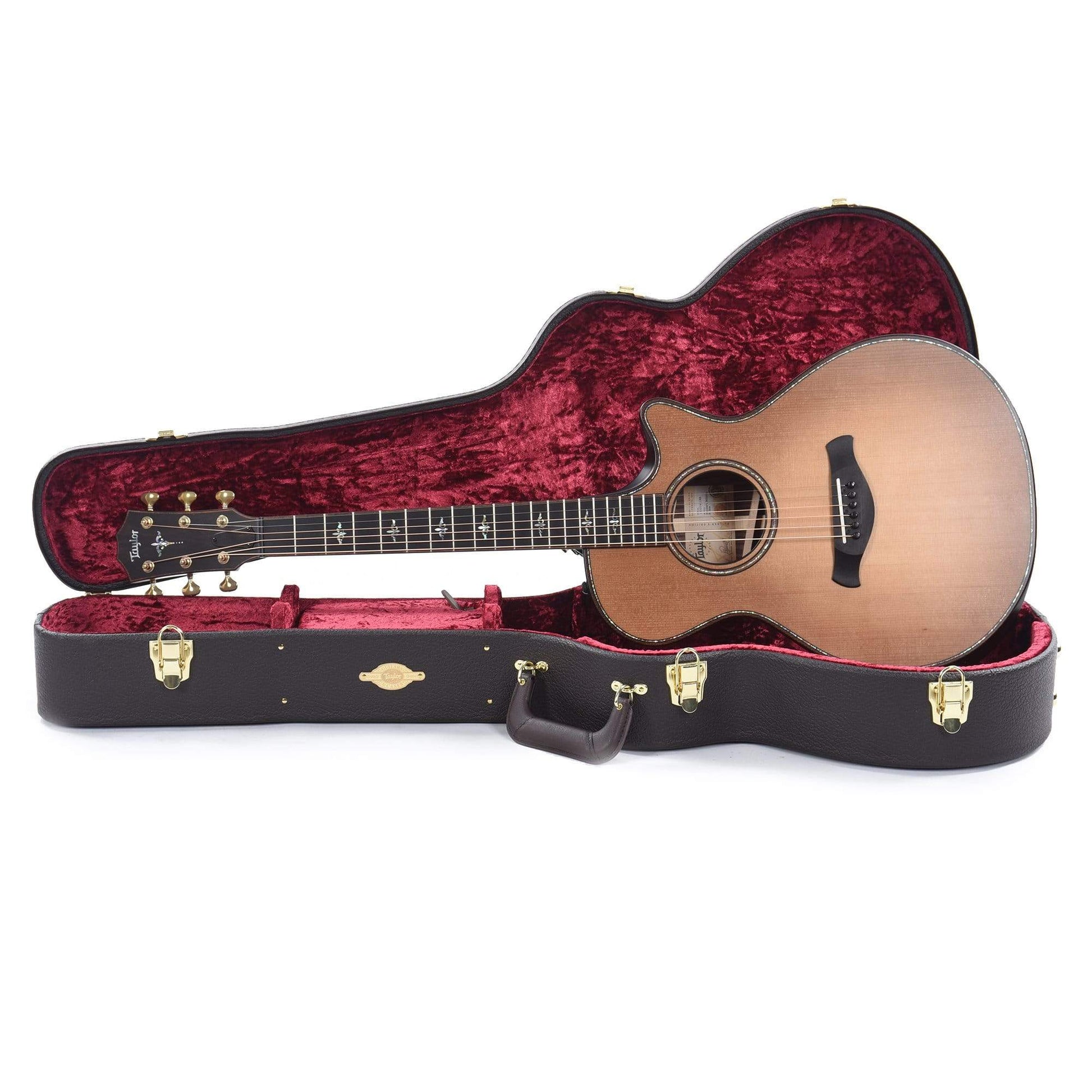 Taylor Builder's Edition 912ce Grand Concert Lutz Spruce/Rosewood Wild Honey Burst ES2 Acoustic Guitars / Concert