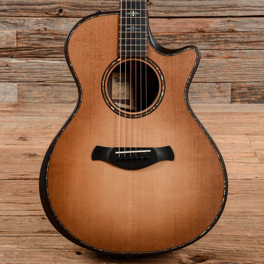 Taylor Builder's Edition 912ce Grand Concert Lutz Spruce/Rosewood Wild Honey Burst ES2 Acoustic Guitars / Concert