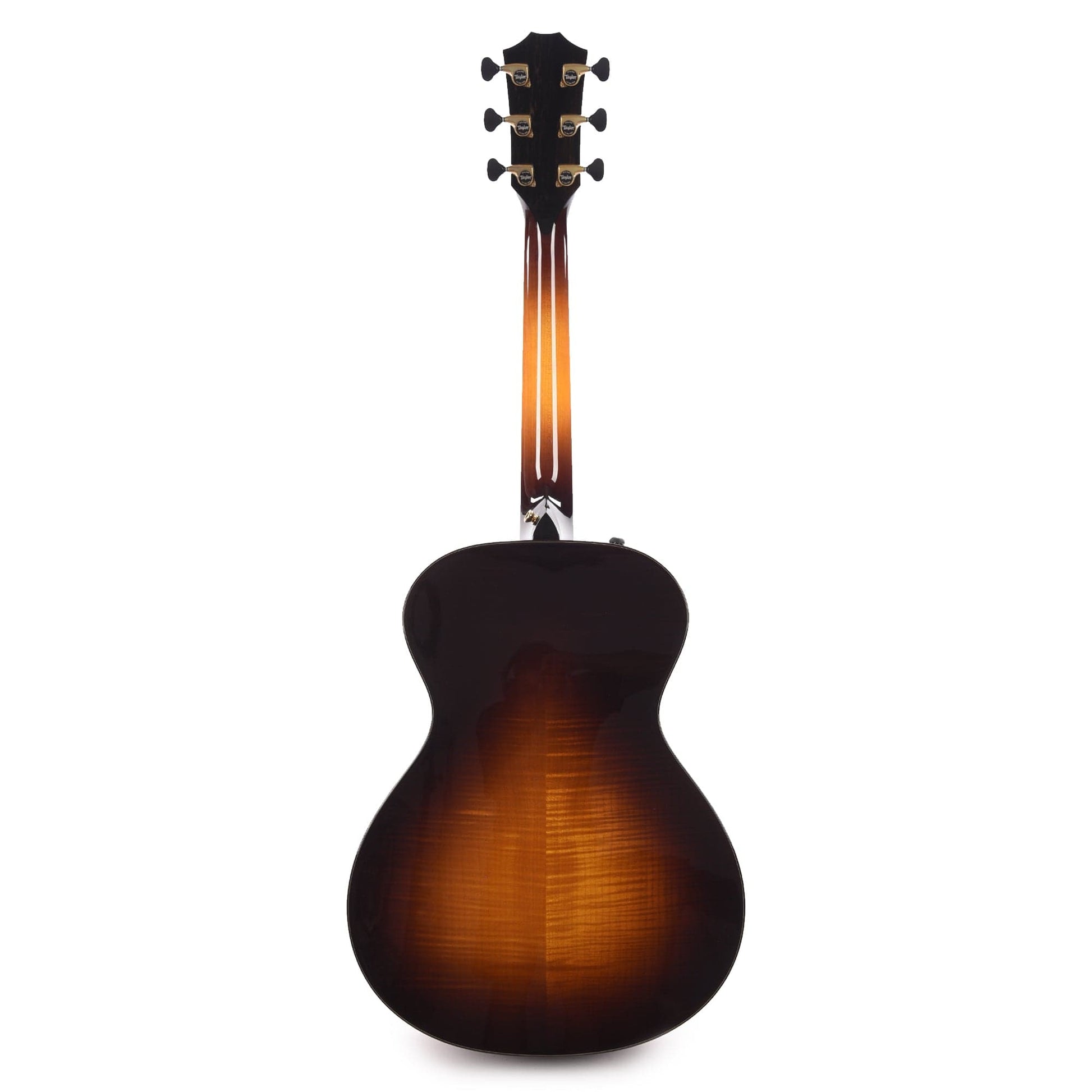 Taylor Custom Grand Concert 12-Fret Sitka/Flame Maple w/Black Top & Vintage Sunburst Back/Sides/Neck Acoustic Guitars / Concert