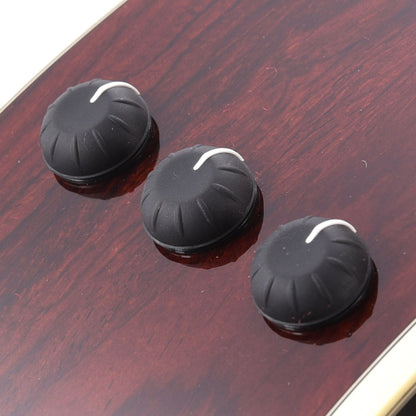 Taylor Custom Grand Concert Cocobolo & Engelmann Spruce Black Top w/Figured Mahogany Neck & Rose Pegehad Inlay Acoustic Guitars / Concert