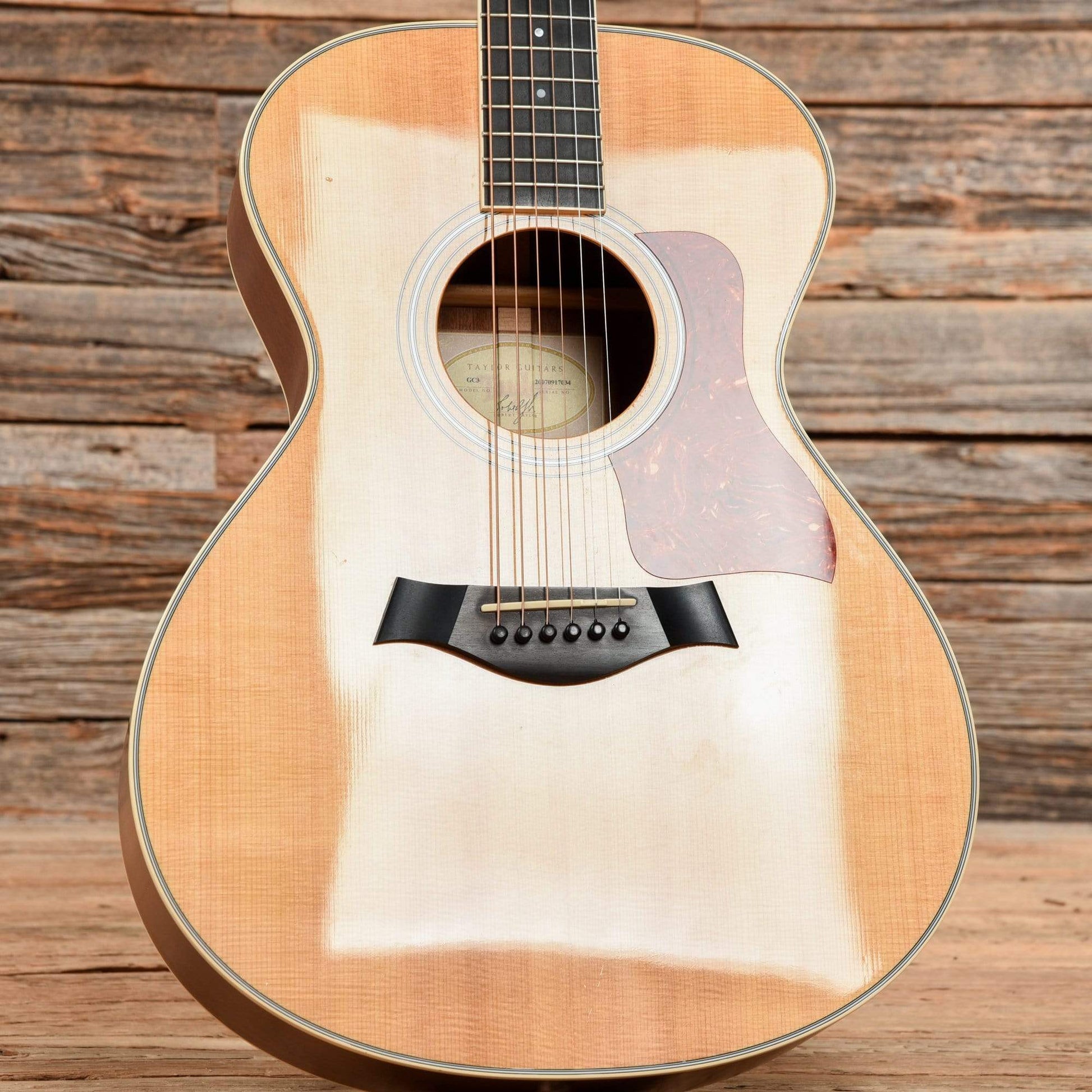 Taylor GC3 Natural 2007 Acoustic Guitars / Concert