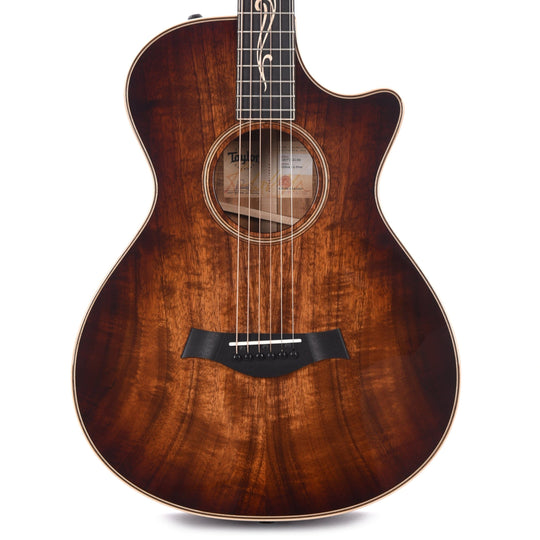 Taylor K22ce 12-Fret Grand Concert Hawaiian Koa Shaded Edgeburst ES2 Acoustic Guitars / Concert