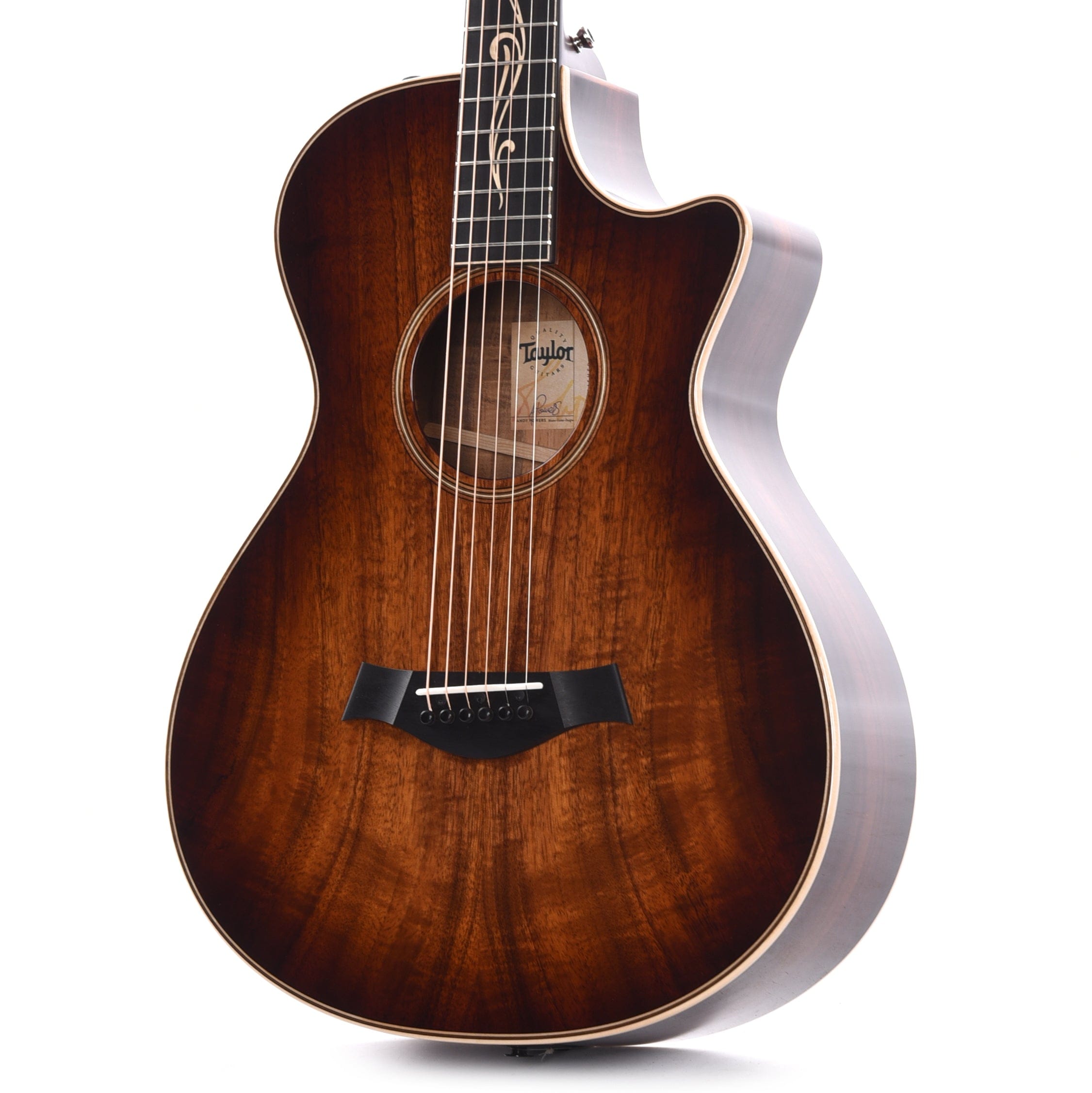 Taylor K22ce 12-Fret Grand Concert Hawaiian Koa Shaded Edgeburst ES2 Acoustic Guitars / Concert