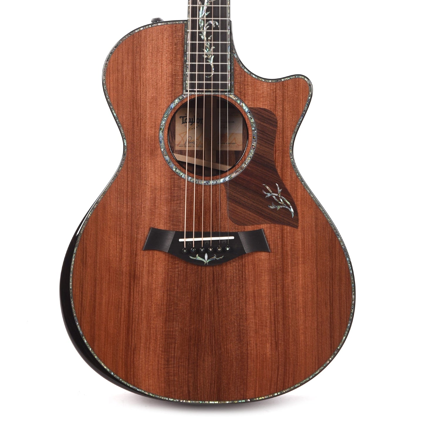 Taylor PS12ce Grand Concert Sinker Redwood/Honduran Rosewood Shaded Edgeburst Acoustic Guitars / Concert