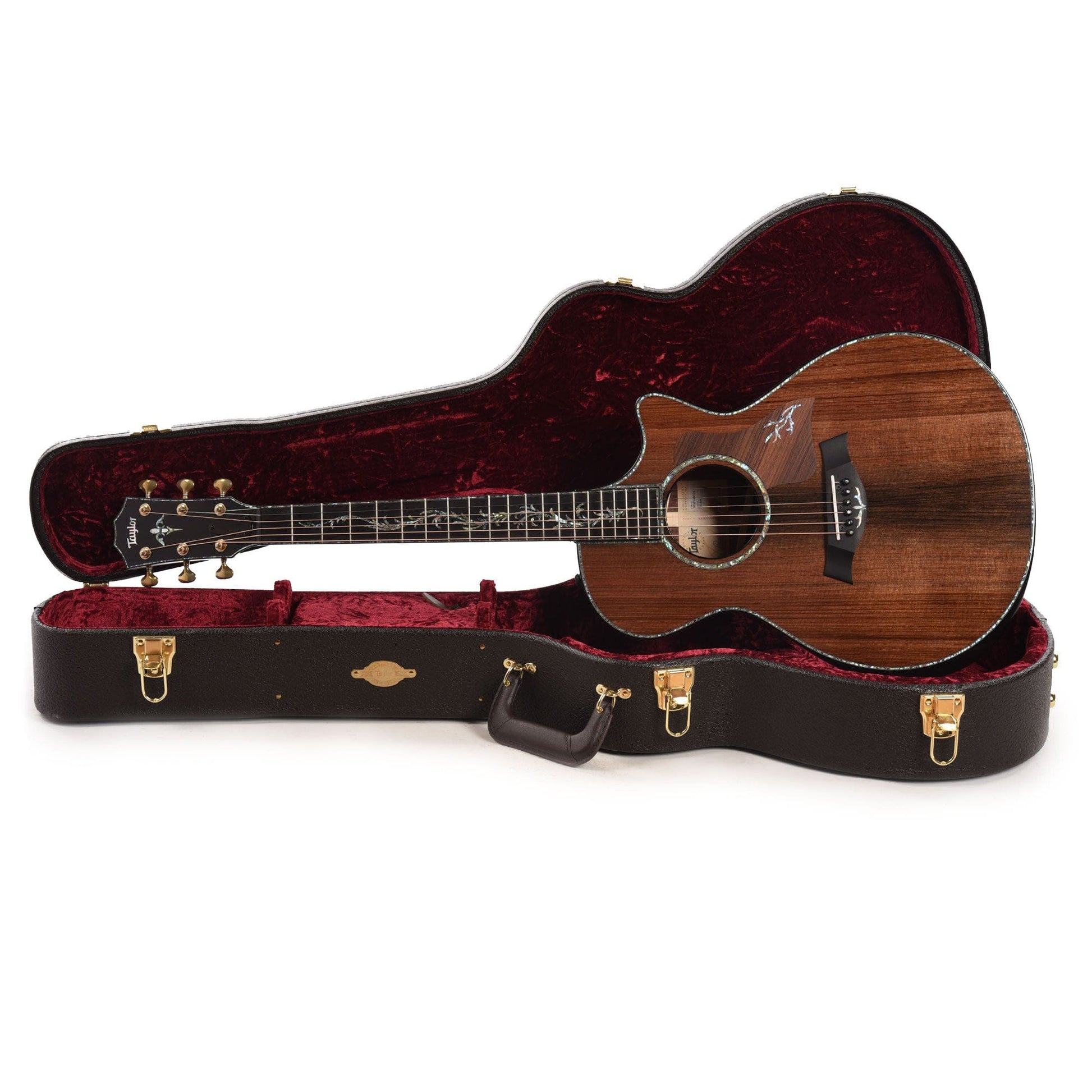 Taylor PS12ce Grand Concert Sinker Redwood/Honduran Rosewood Shaded Edgeburst Acoustic Guitars / Concert