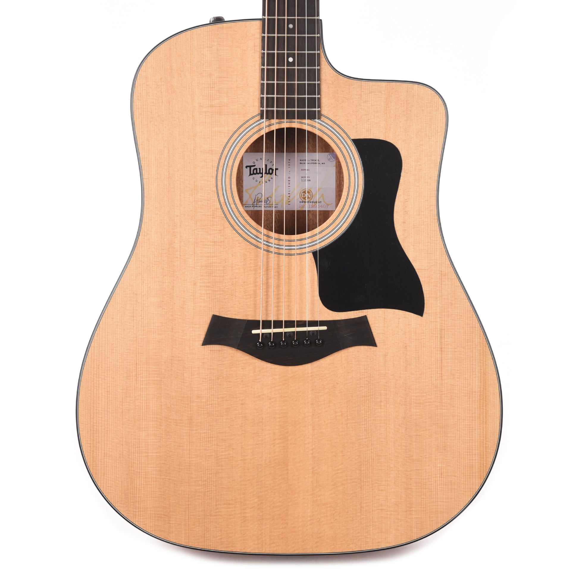 Taylor 110ce Dreadnought Sitka/Sapele Natural ES2 Acoustic Guitars / Dreadnought