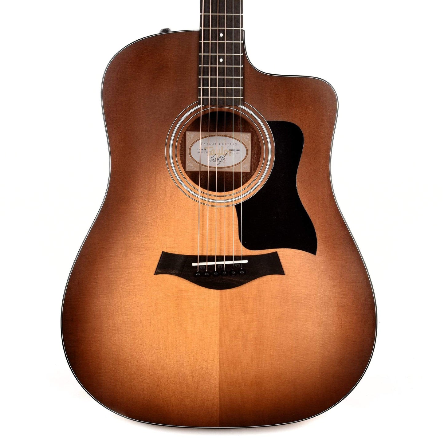 Taylor 110ce-SB Dreadnought Sitka/Walnut Satin Sunburst Top Acoustic Guitars / Dreadnought