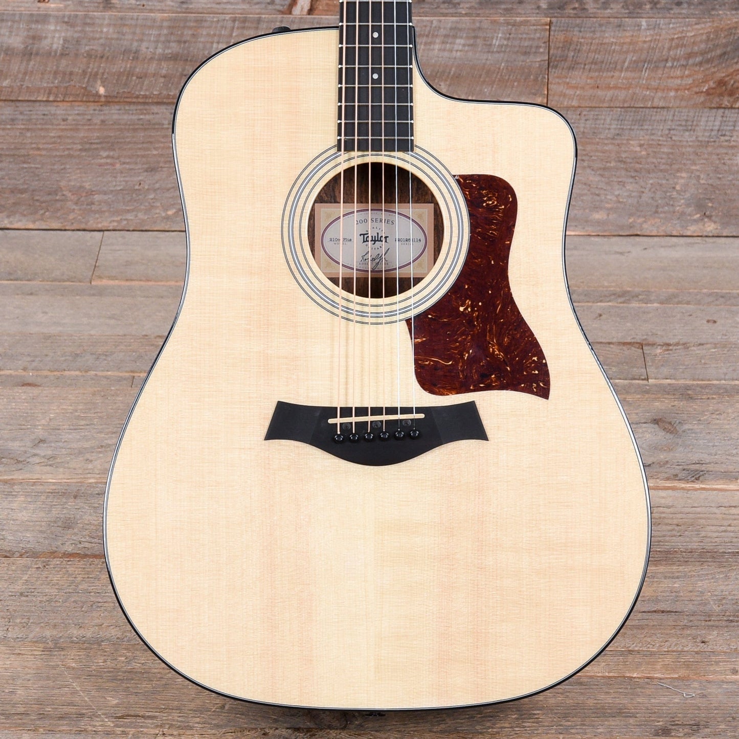 Taylor 210ce Plus Dreadnought Sitka/Rosewood Natural ES2 Acoustic Guitars / Dreadnought