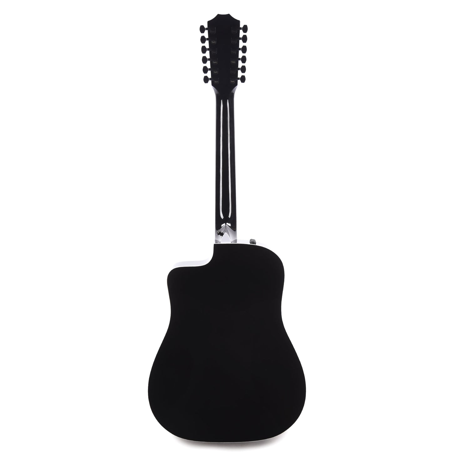 Taylor 250ce-BLK Plus 12-String Dreadnought Spruce/Big Leaf Maple Black Acoustic Guitars / Dreadnought