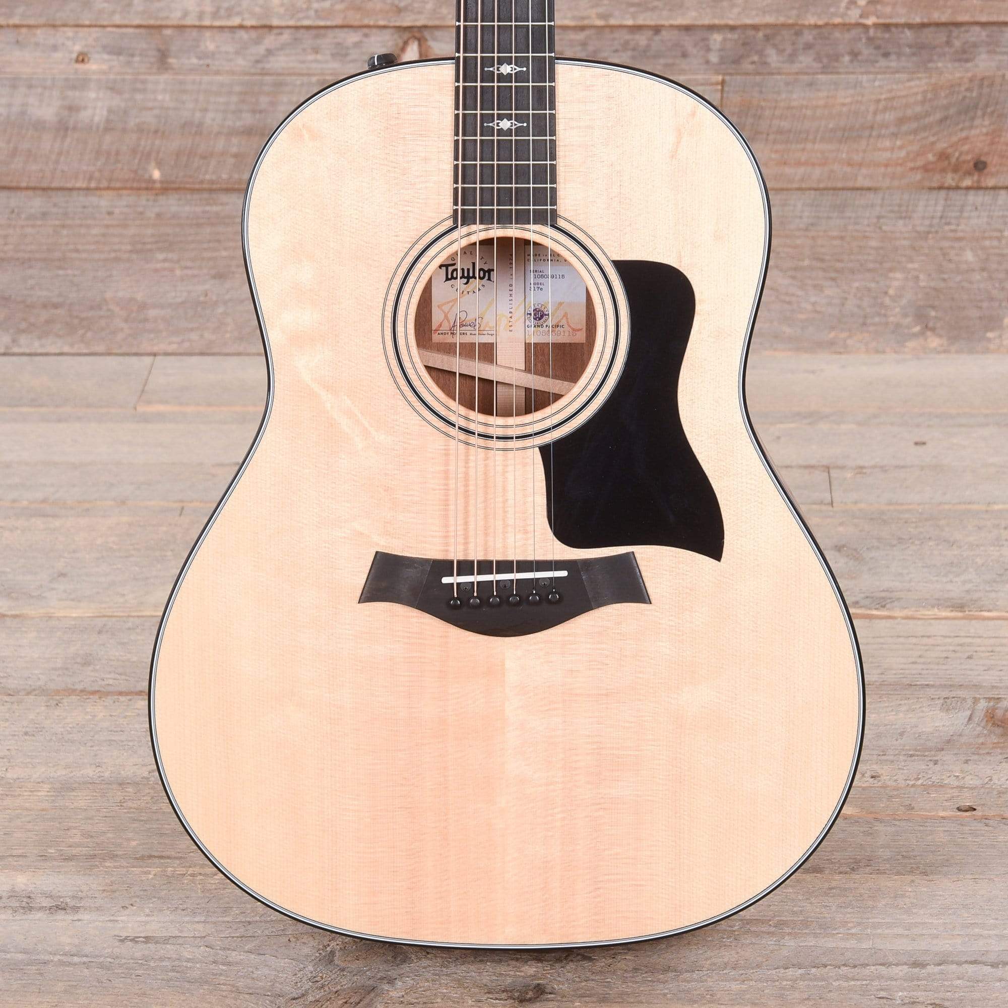 Taylor 317e Sitka/Sapele Grand Pacific ES2 Acoustic Guitars / Dreadnought