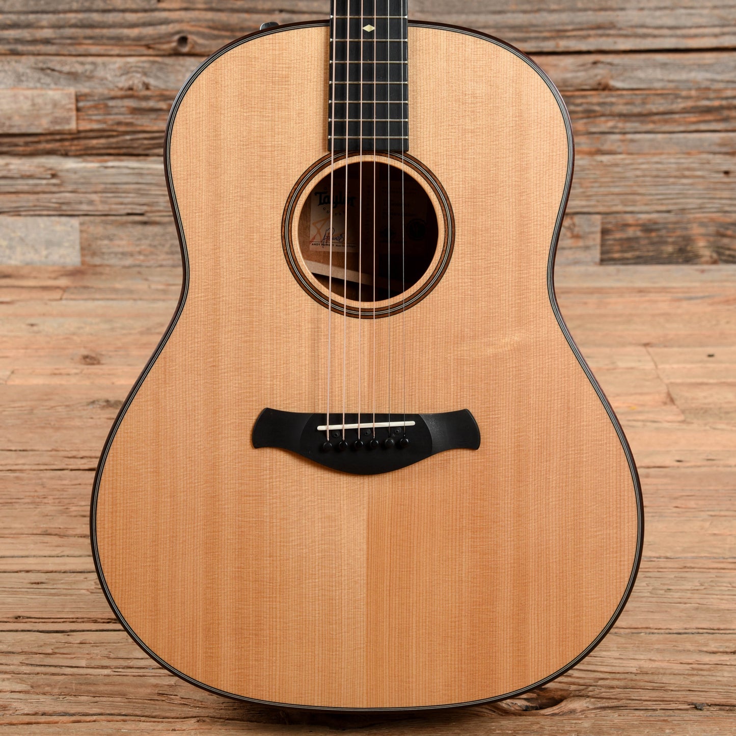 Taylor 517e Builder's Edition Torrefied Sitka/Tropical Mahogany Grand Pacific Natural ES2 Acoustic Guitars / Dreadnought