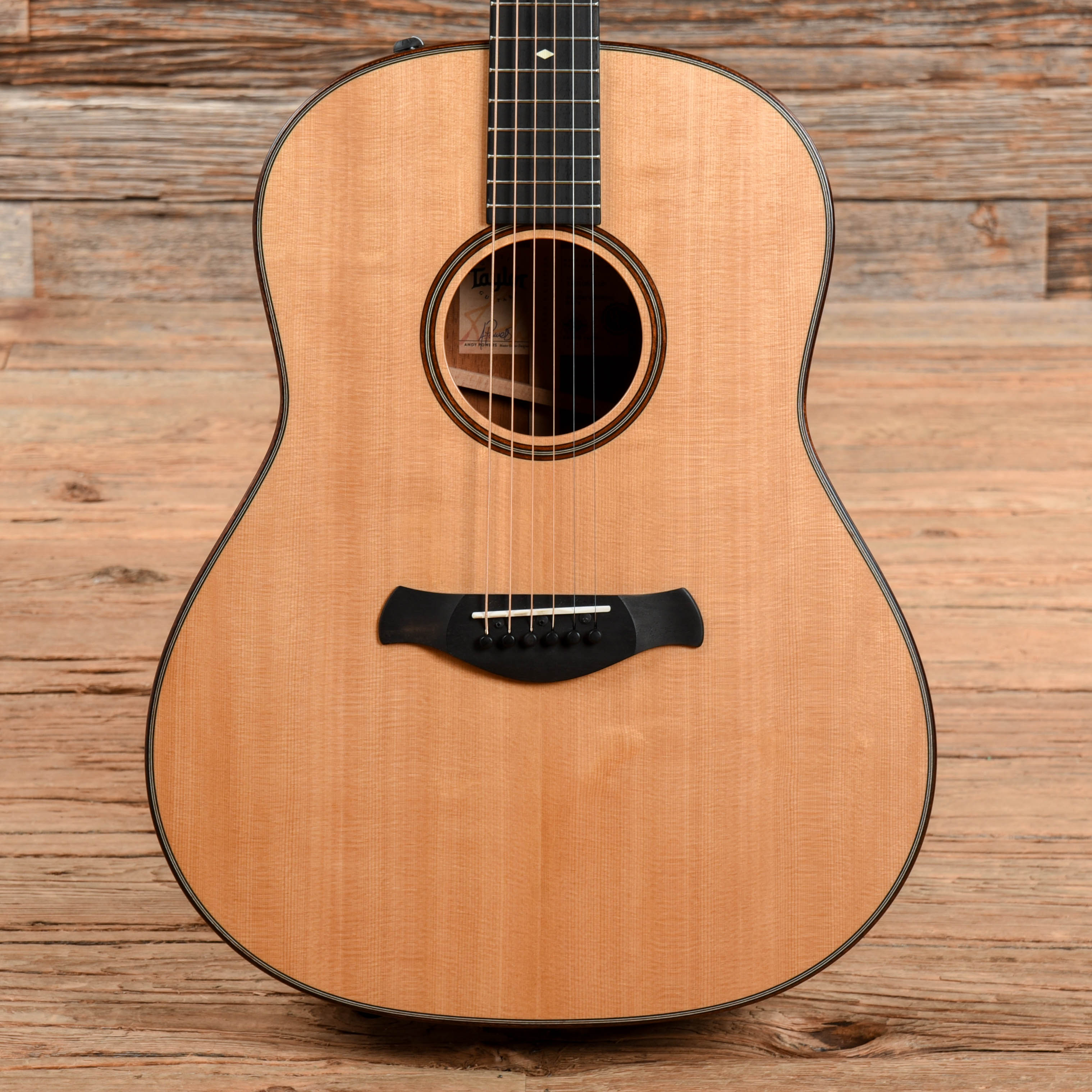 Taylor 517e Builder's Edition Torrefied Sitka/Tropical Mahogany Grand Pacific Natural ES2 Acoustic Guitars / Dreadnought