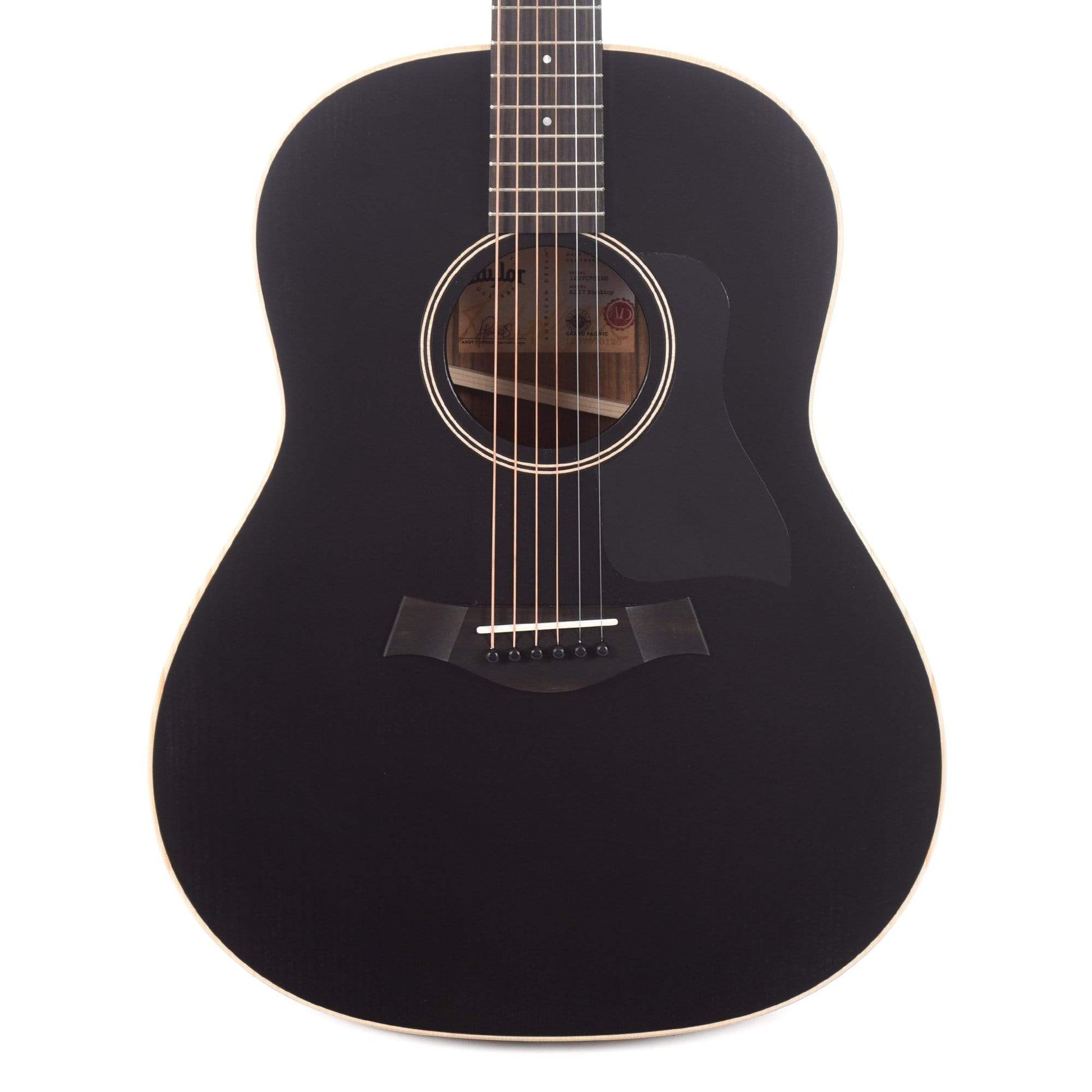 Taylor American Dream AD17 Spruce/Ovangkol Blacktop w/AeroCase Acoustic Guitars / Dreadnought