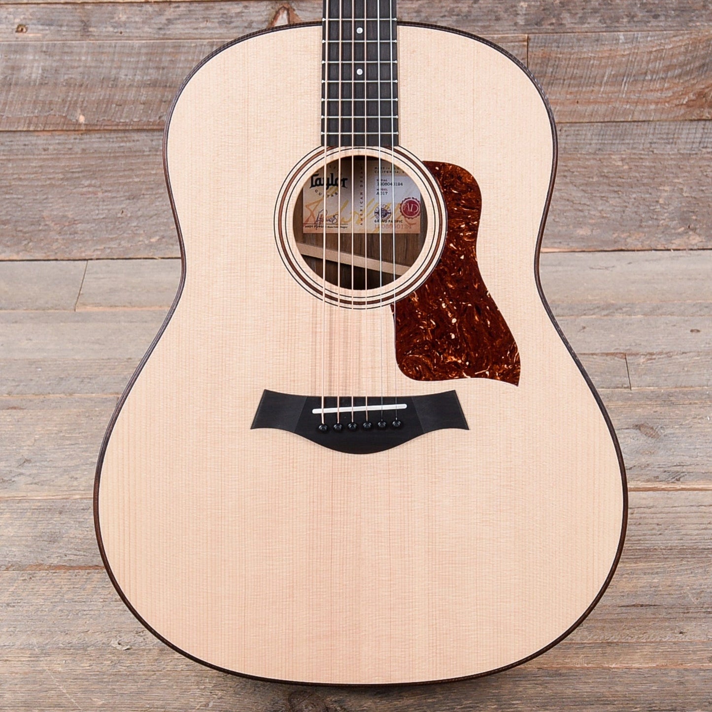 Taylor American Dream AD17 Spruce/Ovangkol Natural w/AeroCase Acoustic Guitars / Dreadnought
