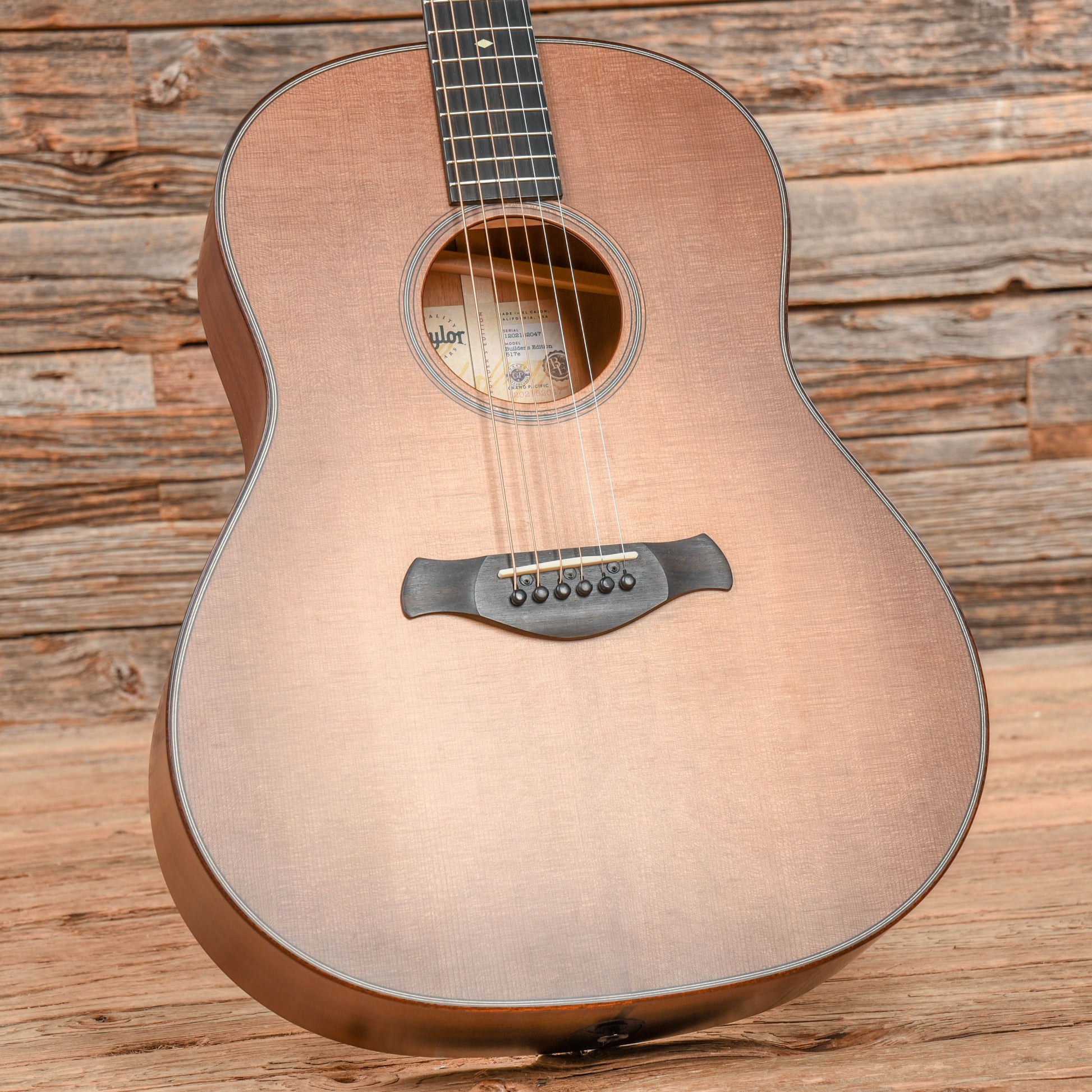 Taylor Builders Edition 517e Wild Honey Burst 2022 Acoustic Guitars / Dreadnought